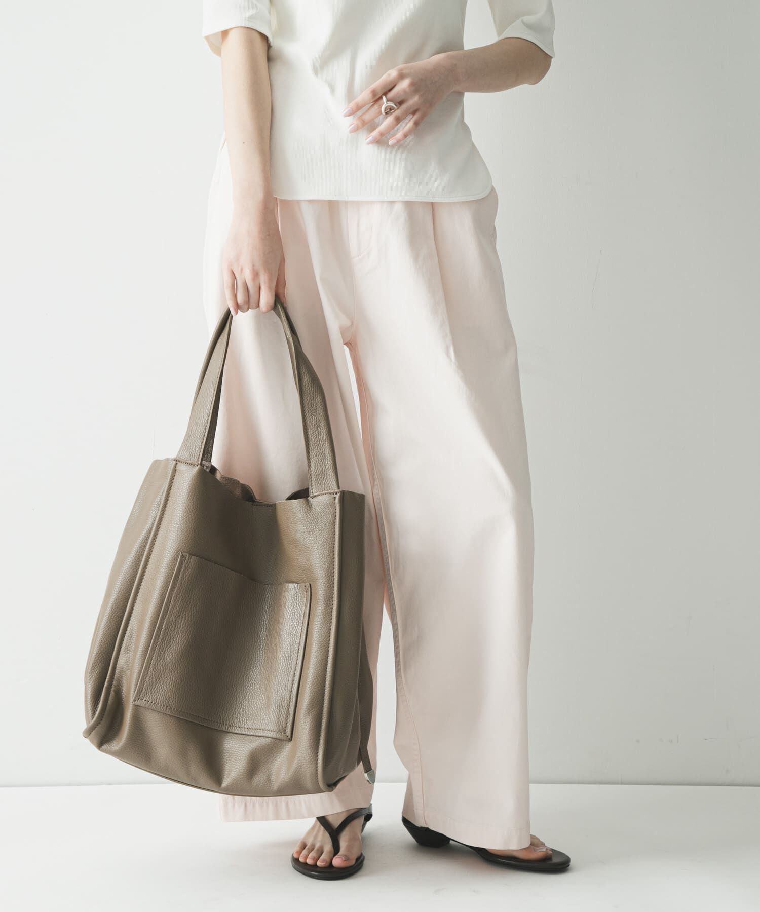 URBAN RESEARCH「ソフトレザービッグトートバッグ」|トートバッグ|