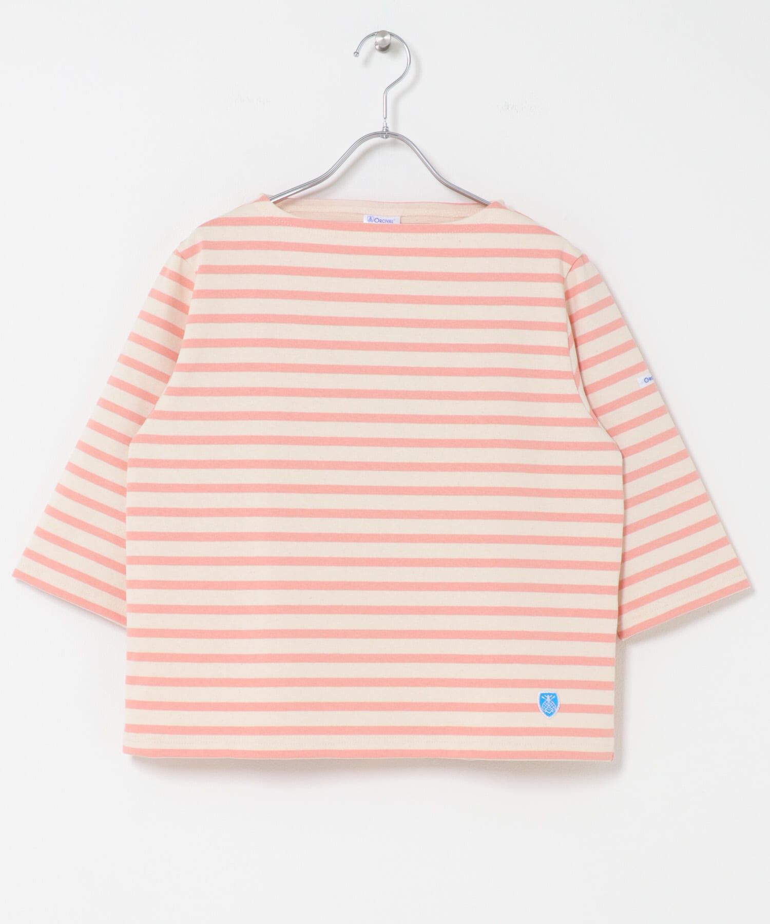 URBAN RESEARCH DOORS「ORCIVAL　SHORT LENGTH BOAT NECK PULLOVER」|Tシャツ・カットソー|