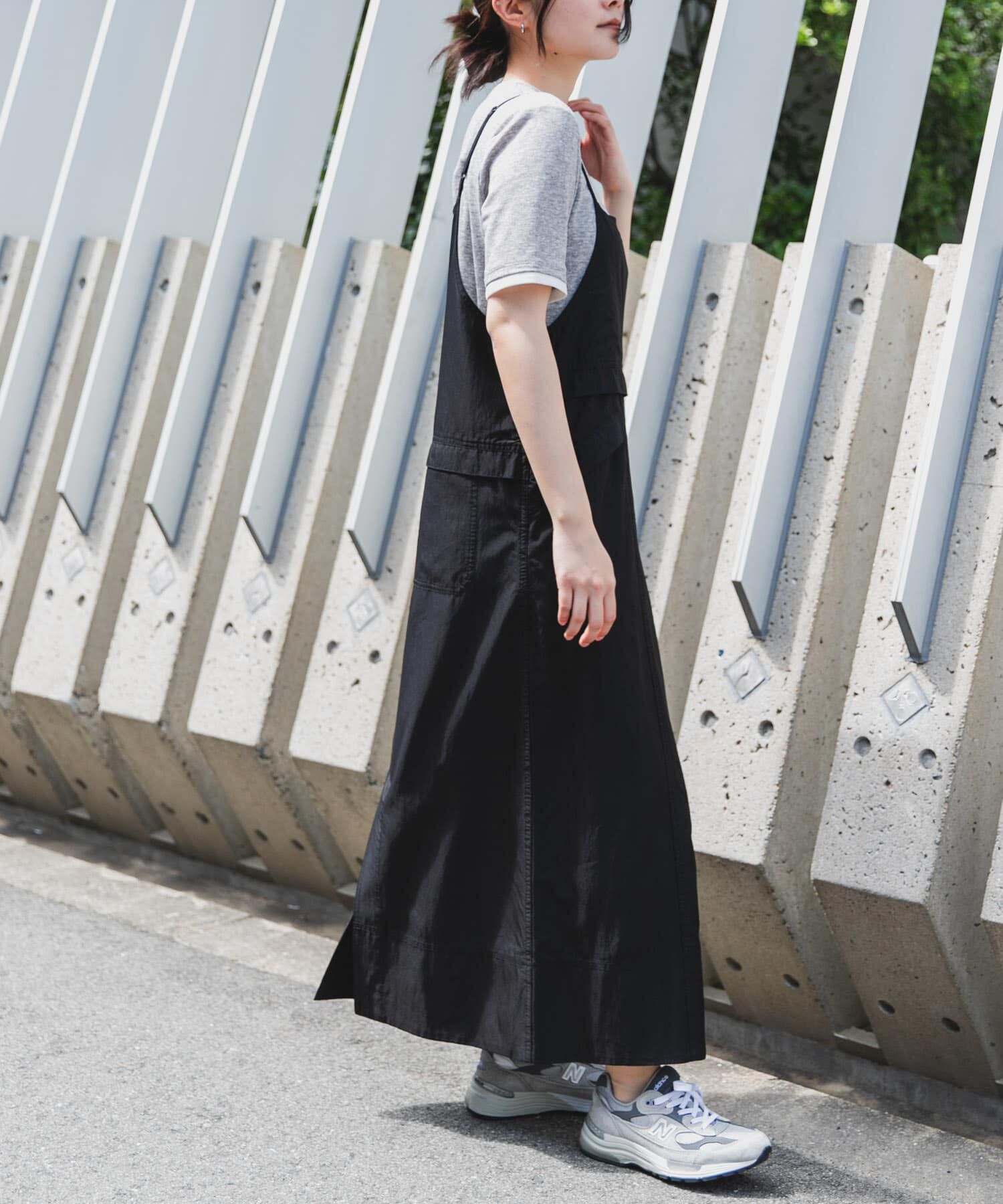 URBAN RESEARCH DOORS「FORK&SPOON　5ポケットジャンパースカート」|ワンピース|