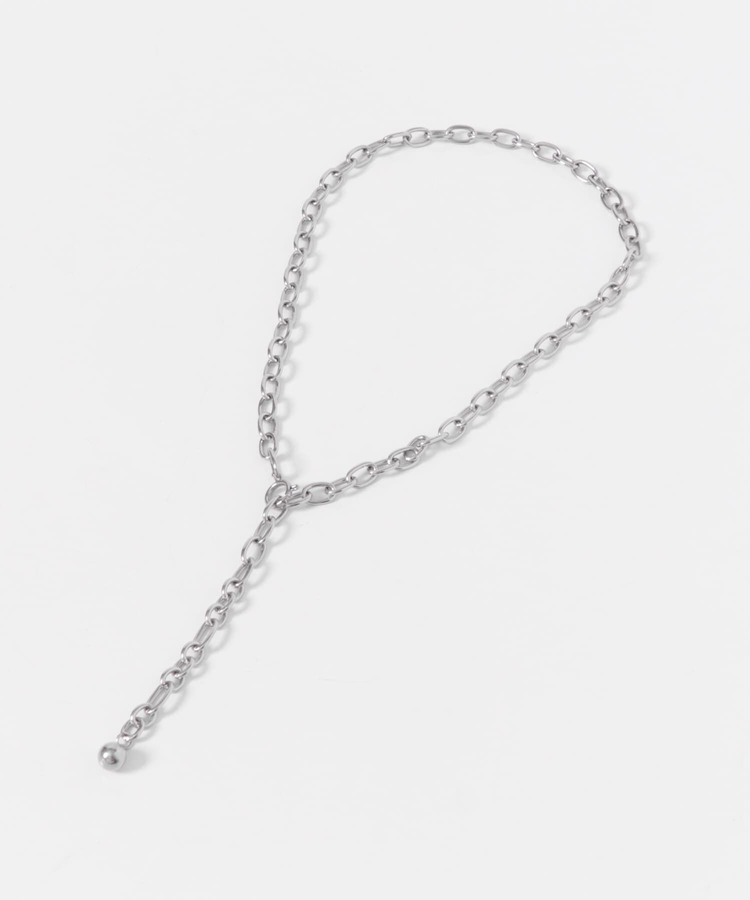 SMELLY「ステンレス2WAYチェーンネックレス」|ネックレス|