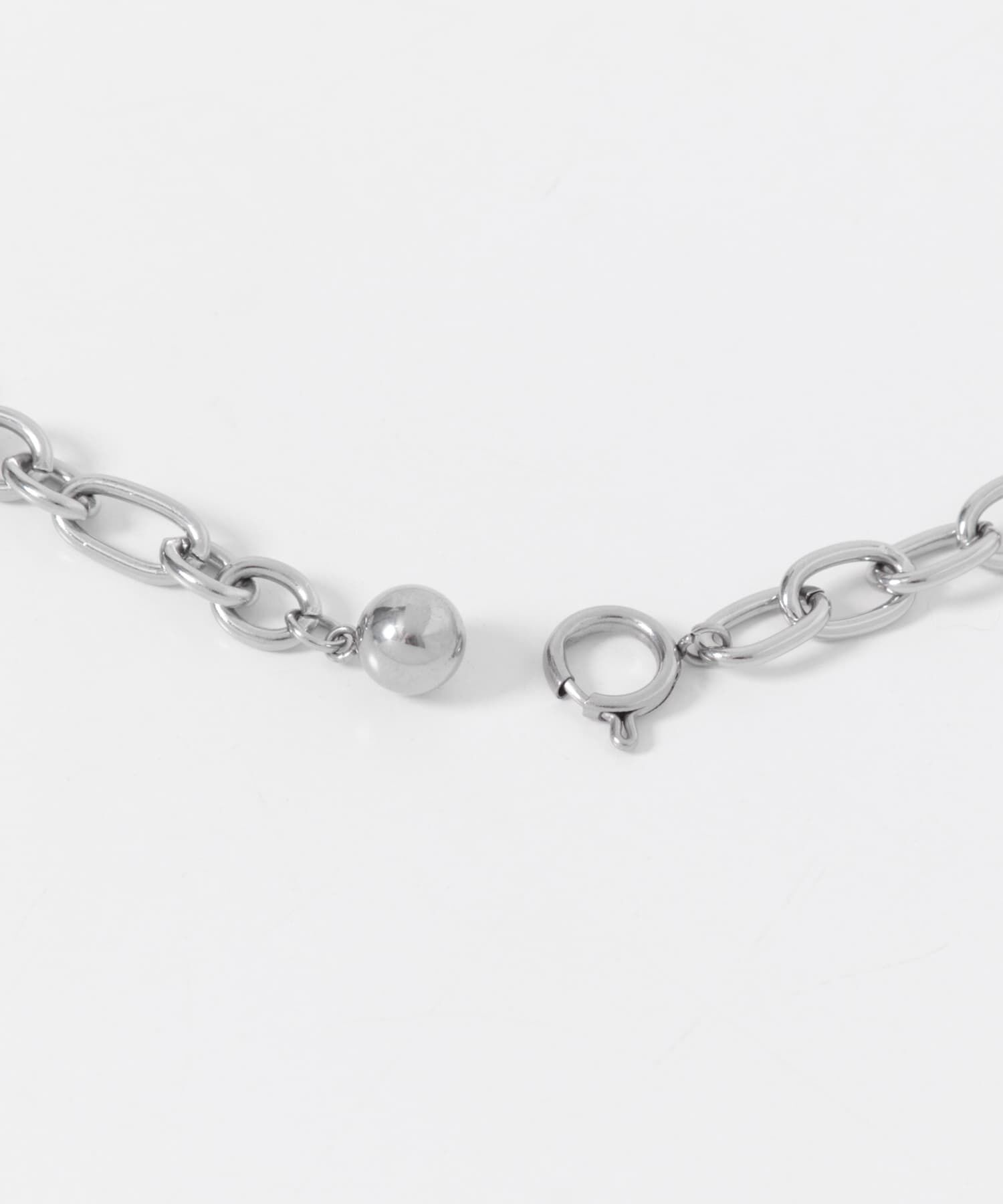 SMELLY「ステンレス2WAYチェーンネックレス」|ネックレス|