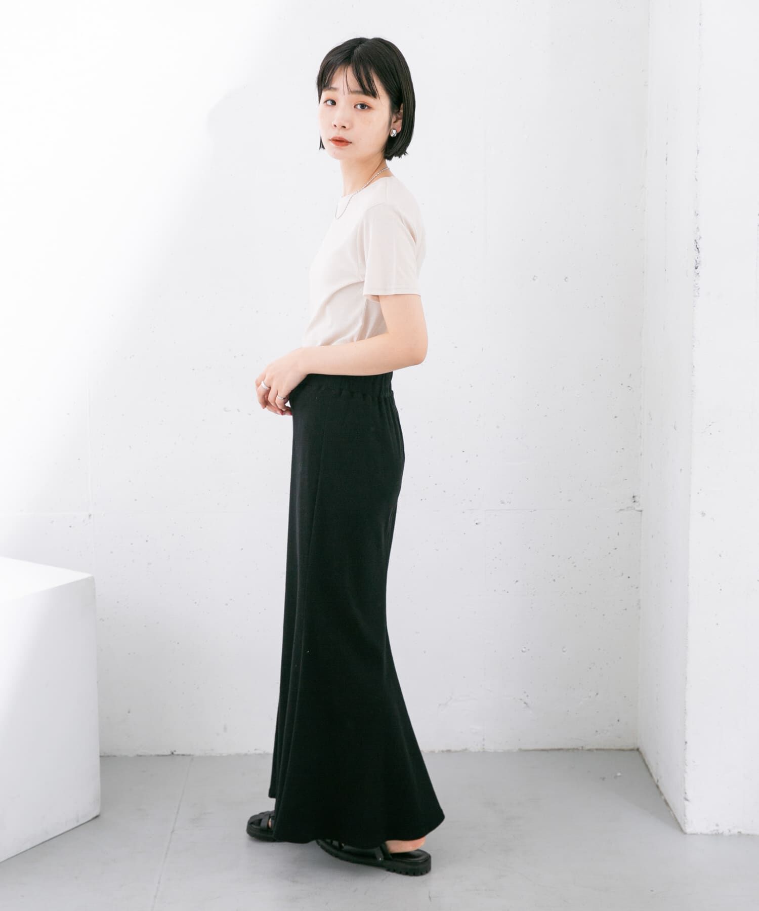  「コンパクトベーシックTシャツ」|Tシャツ・カットソー|