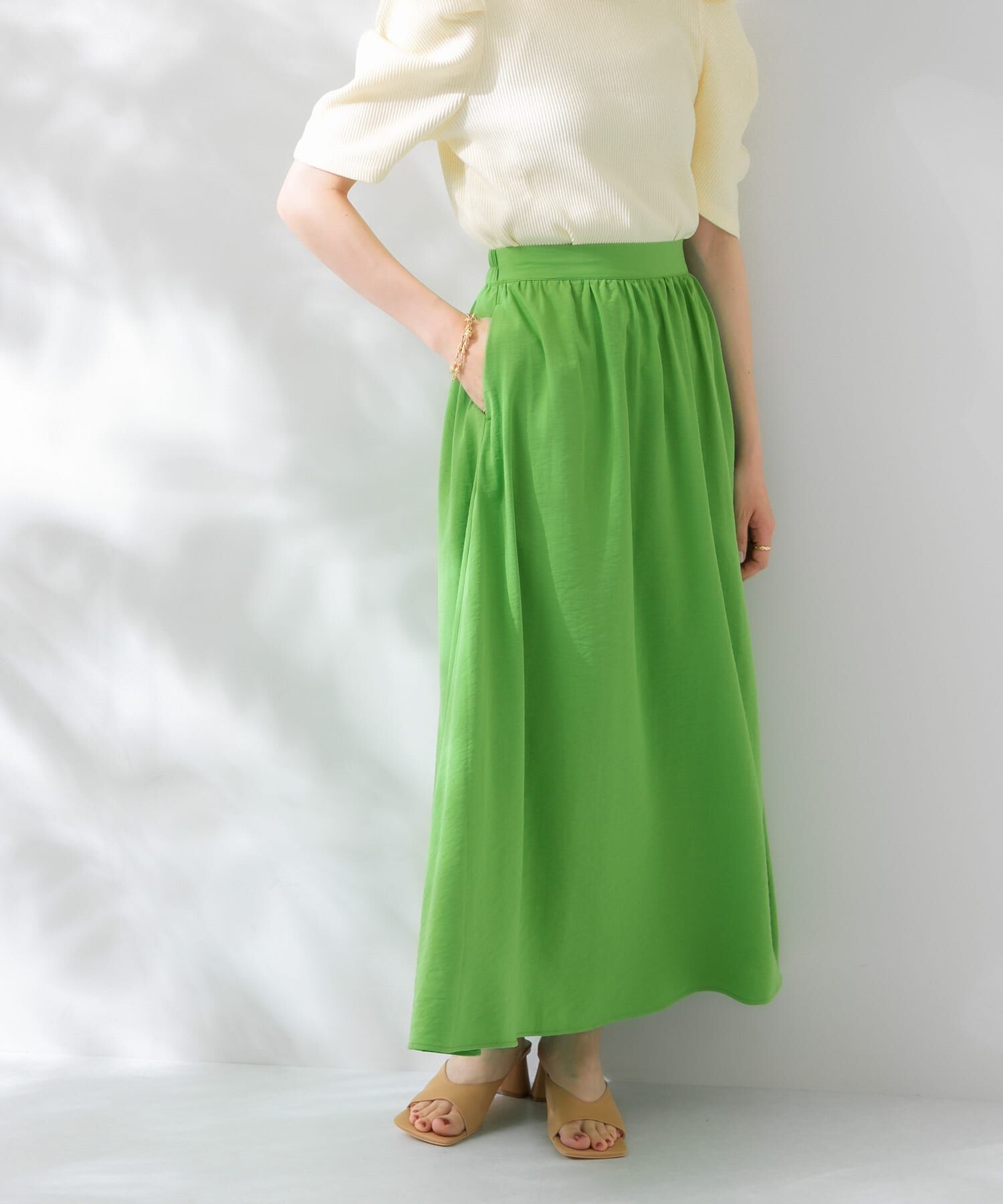  「フレアイージースカート」|スカート|