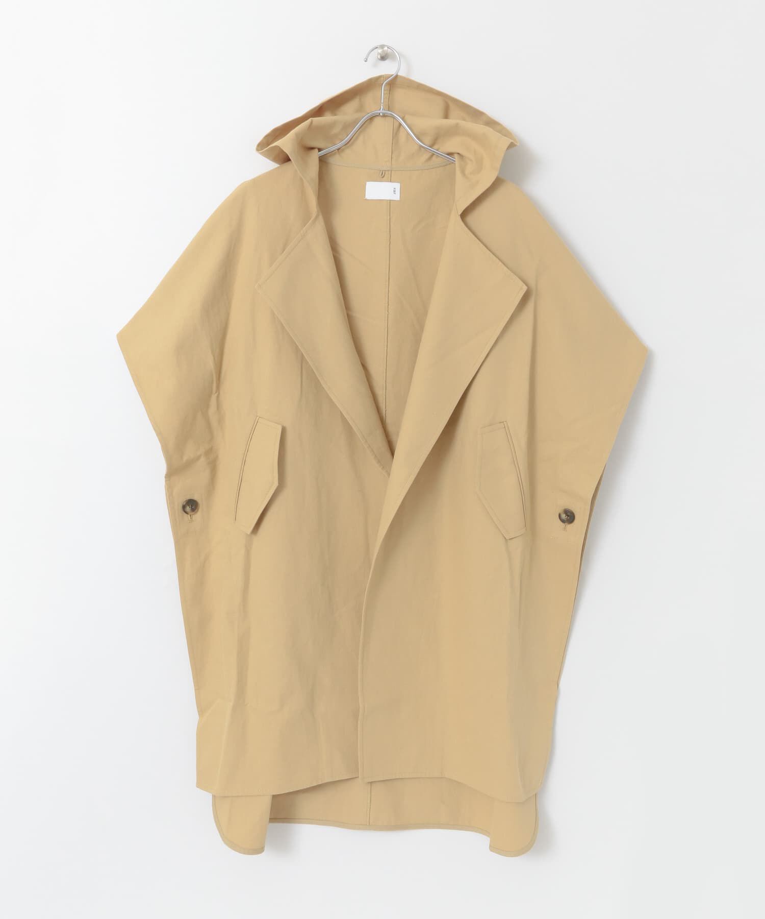  「3WAYレイヤードコート&there4;」|ノーカラーコート|