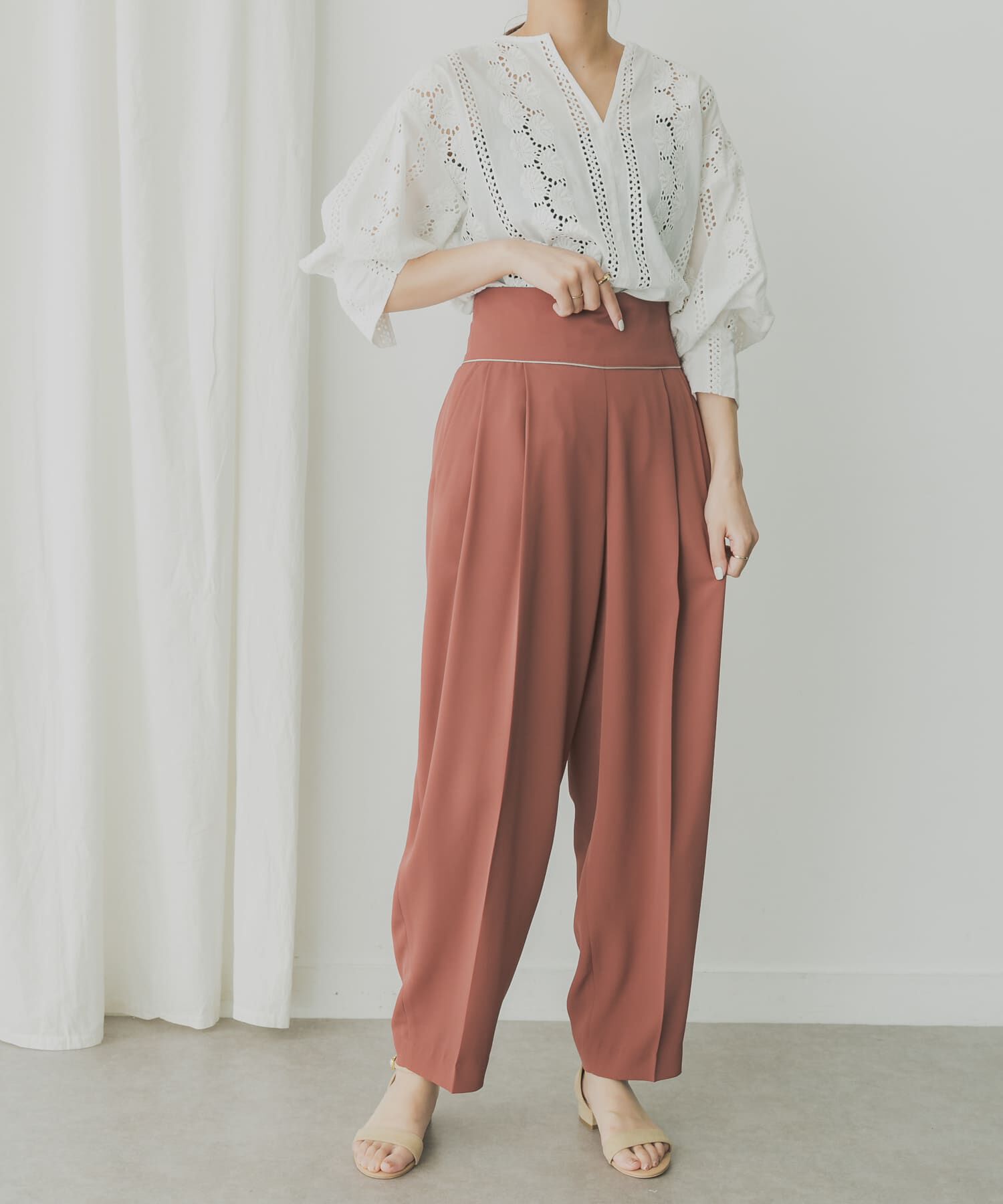  「KBF+　コクーンラインパンツ」|その他|