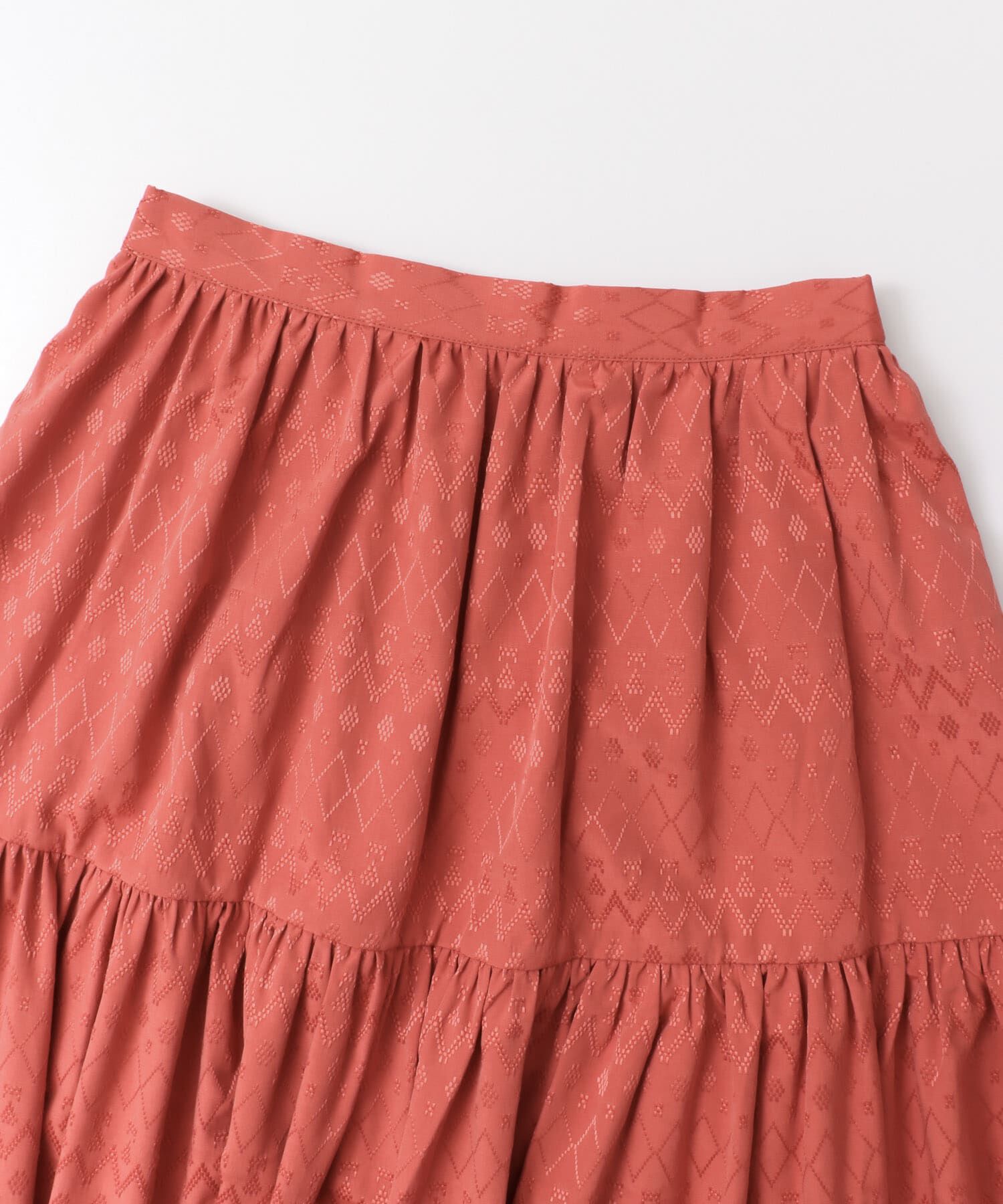  「ジャガードマキシスカート&there4;」|スカート|