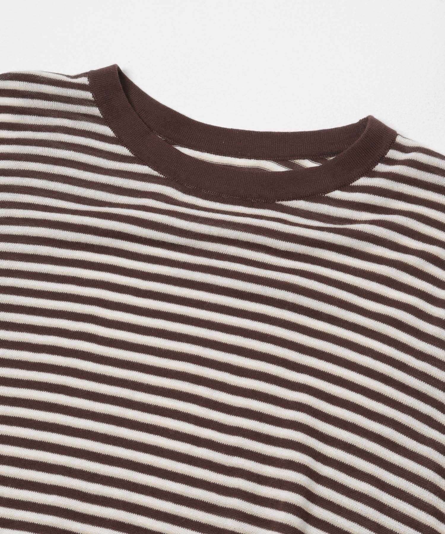  「シアーボーダールーズニット」|ニット・セーター|