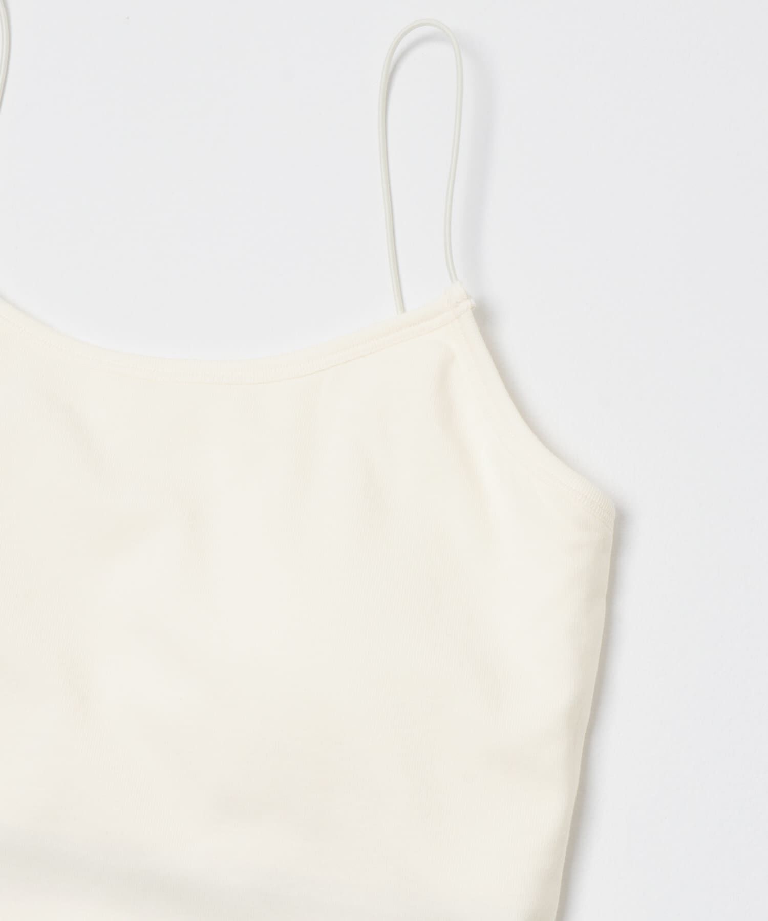 「スパゲティストラップカップ付きキャミ」|キャミソール|