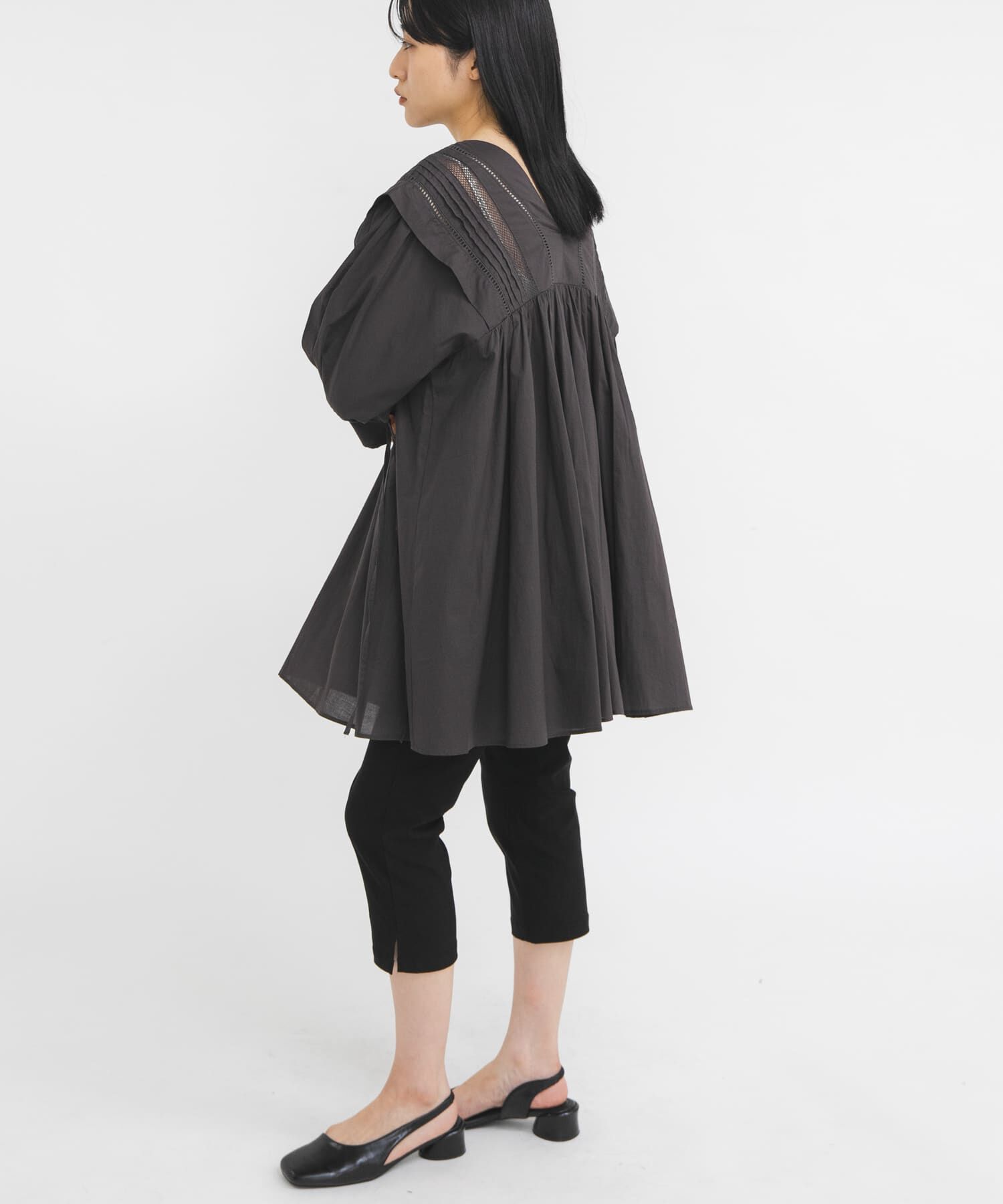  「2WAYレースドッキングミニワンピース」|ワンピース|