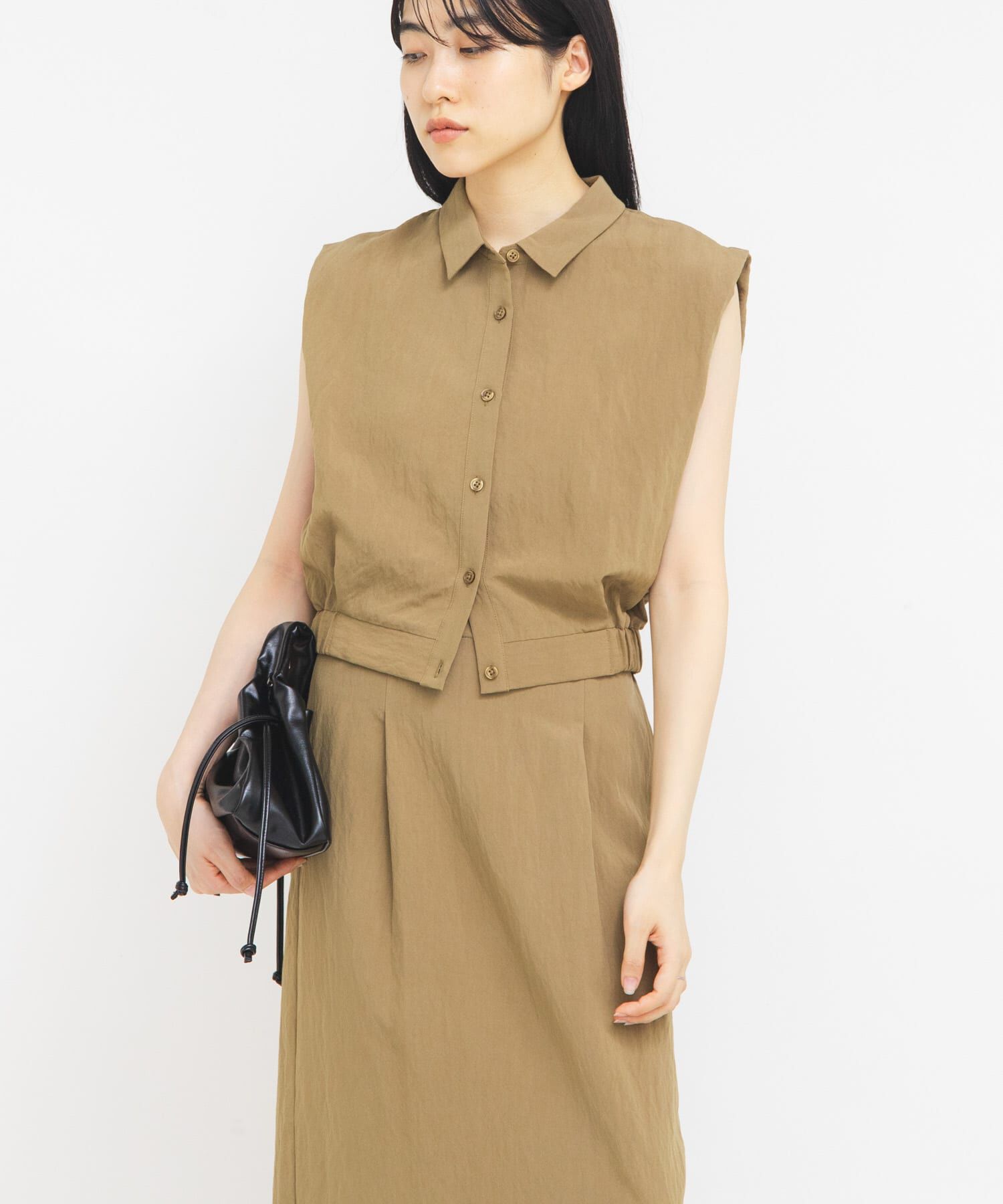  「タックブラウスSETスカート」|その他|