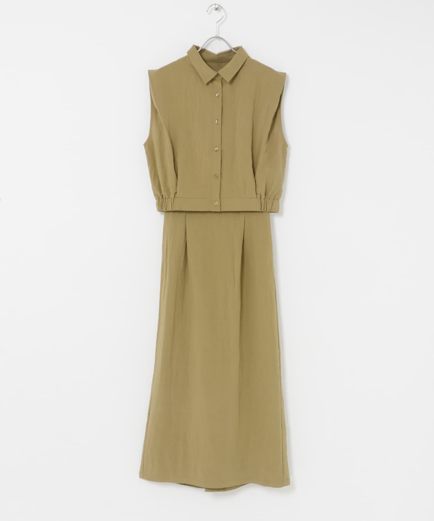  「タックブラウスSETスカート」|その他|