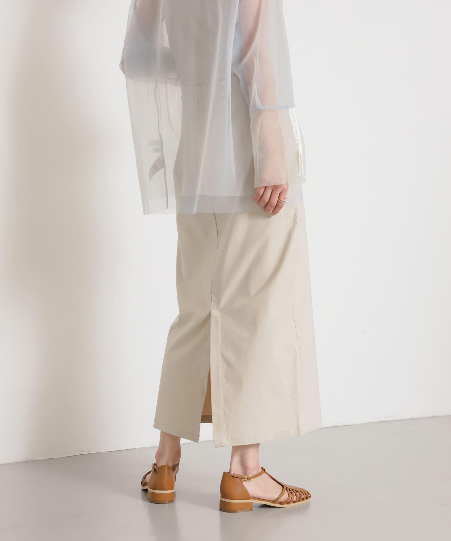 SENSE OF PLACE by URBAN RESEARCH「ストレッチサスツキハイウエストスカート」|スカート|