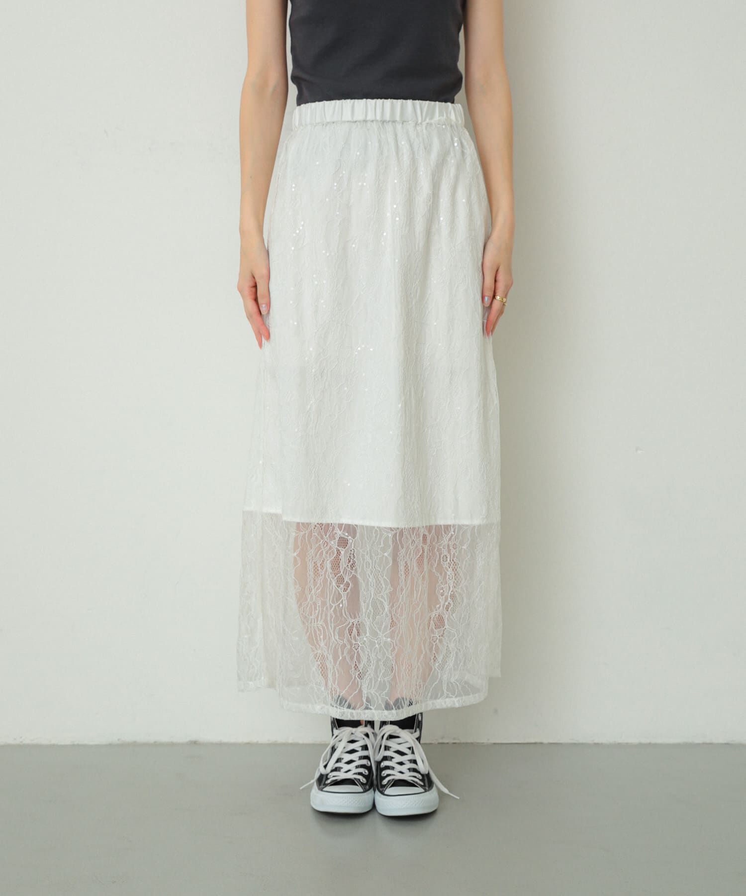 SENSE OF PLACE by URBAN RESEARCH「2WAYスパンコールスカート」|スカート|