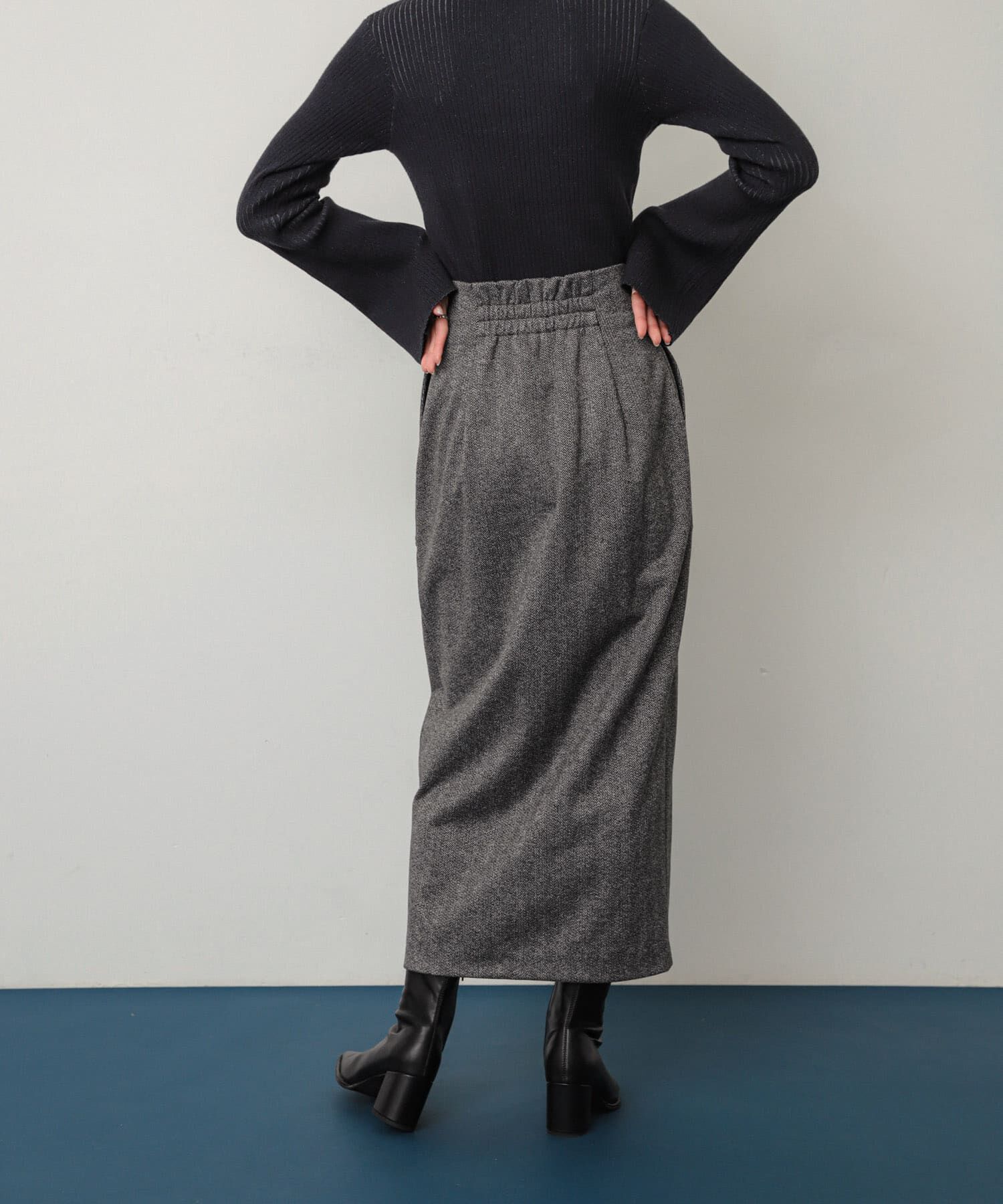 SENSE OF PLACE by URBAN RESEARCH「ジャージーメルトンアウトポケットスカート」|スカート|