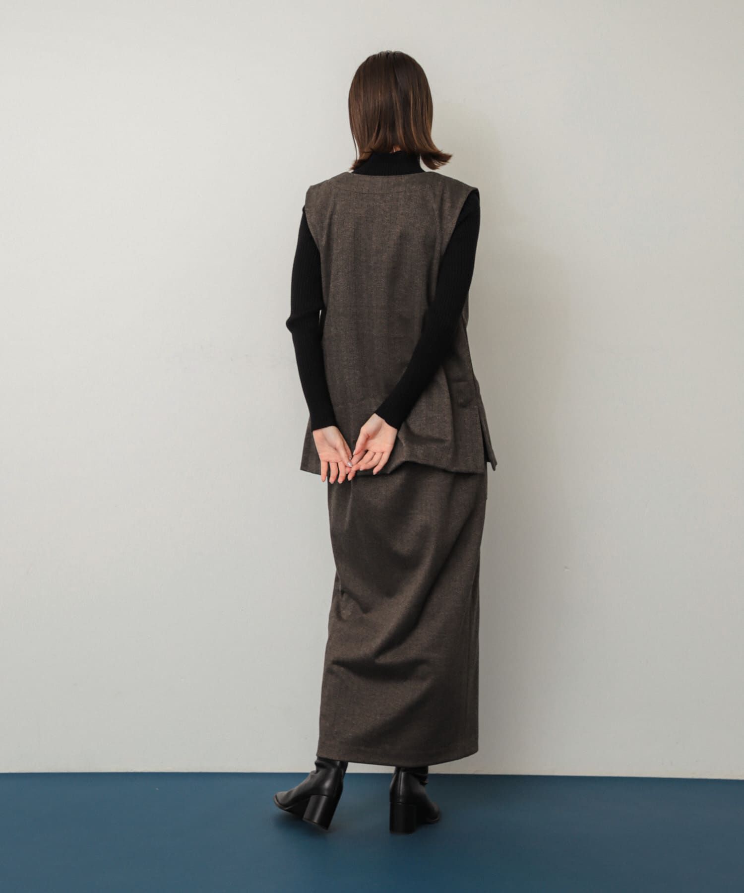 SENSE OF PLACE by URBAN RESEARCH「ジャージーメルトンアウトポケットスカート」|スカート|