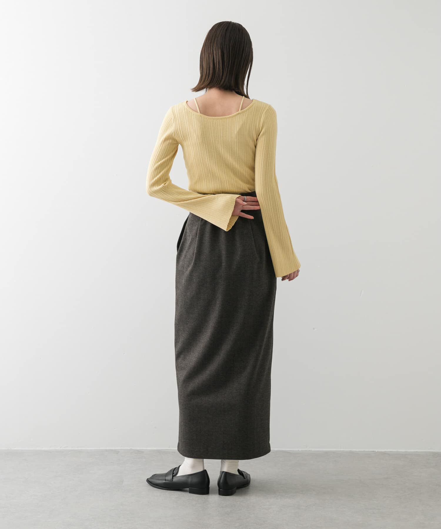 SENSE OF PLACE by URBAN RESEARCH「ジャージーメルトンアウトポケットスカート」|スカート|