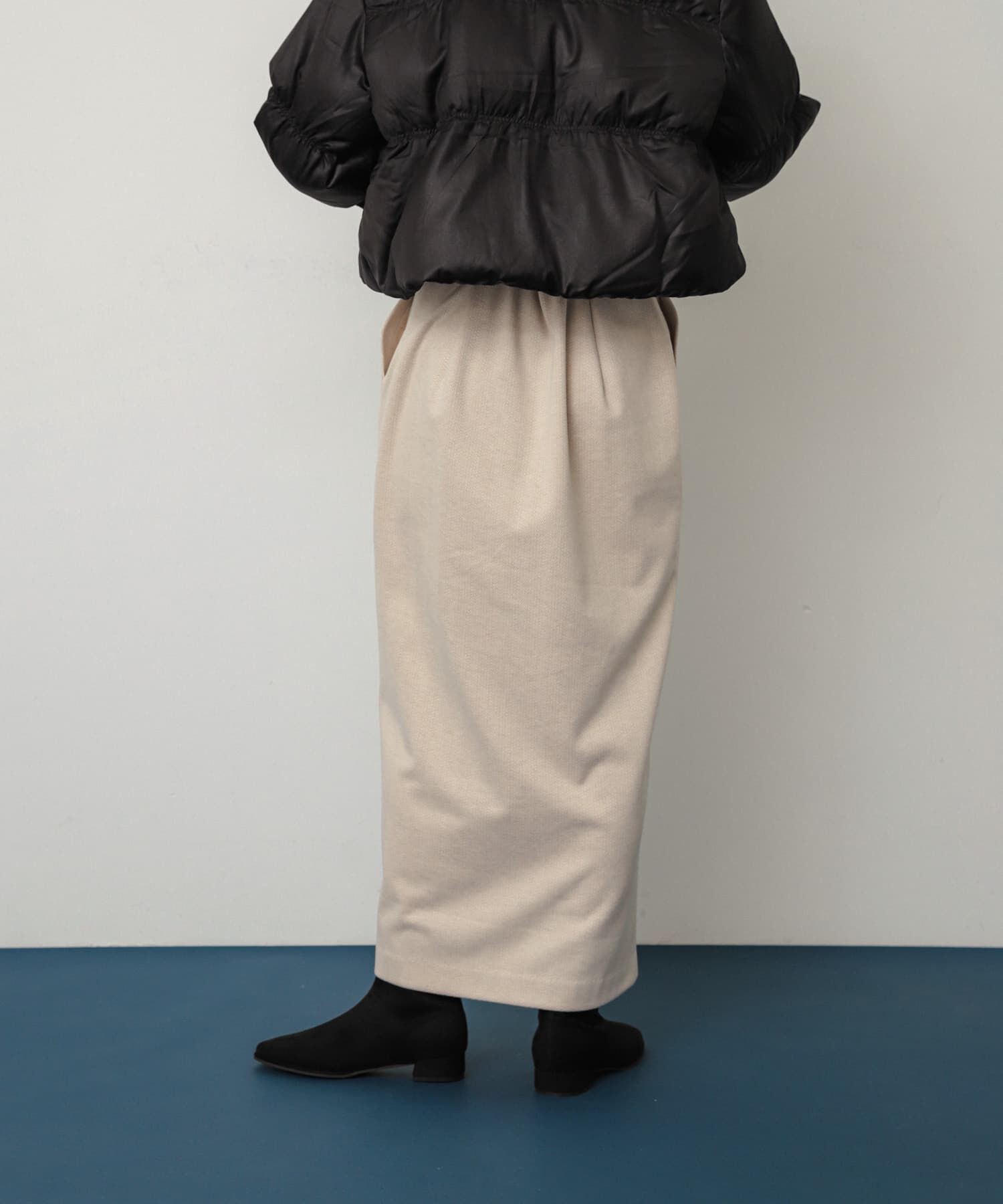 SENSE OF PLACE by URBAN RESEARCH「ジャージーメルトンアウトポケットスカート」|スカート|