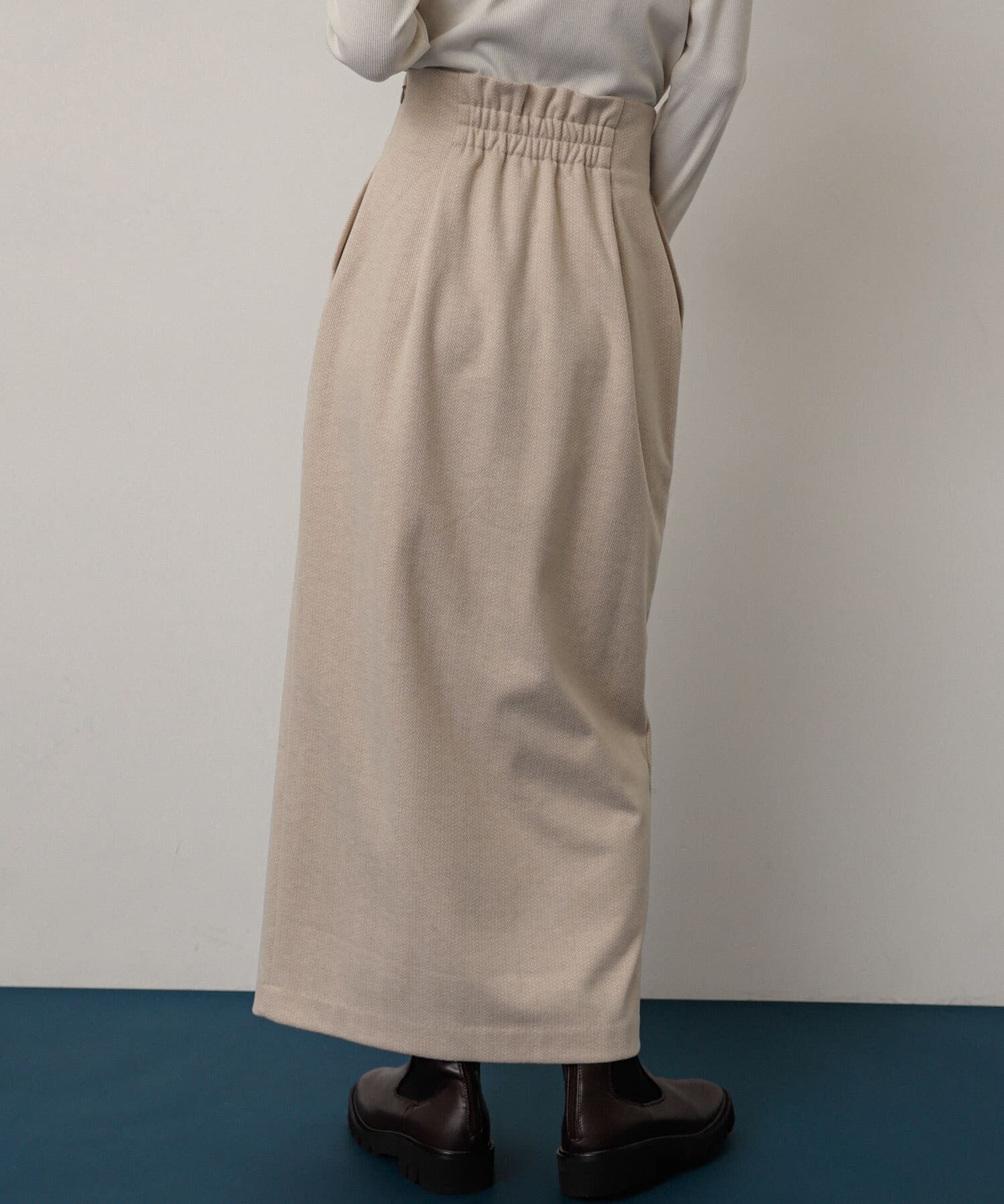 SENSE OF PLACE by URBAN RESEARCH「ジャージーメルトンアウトポケットスカート」|スカート|