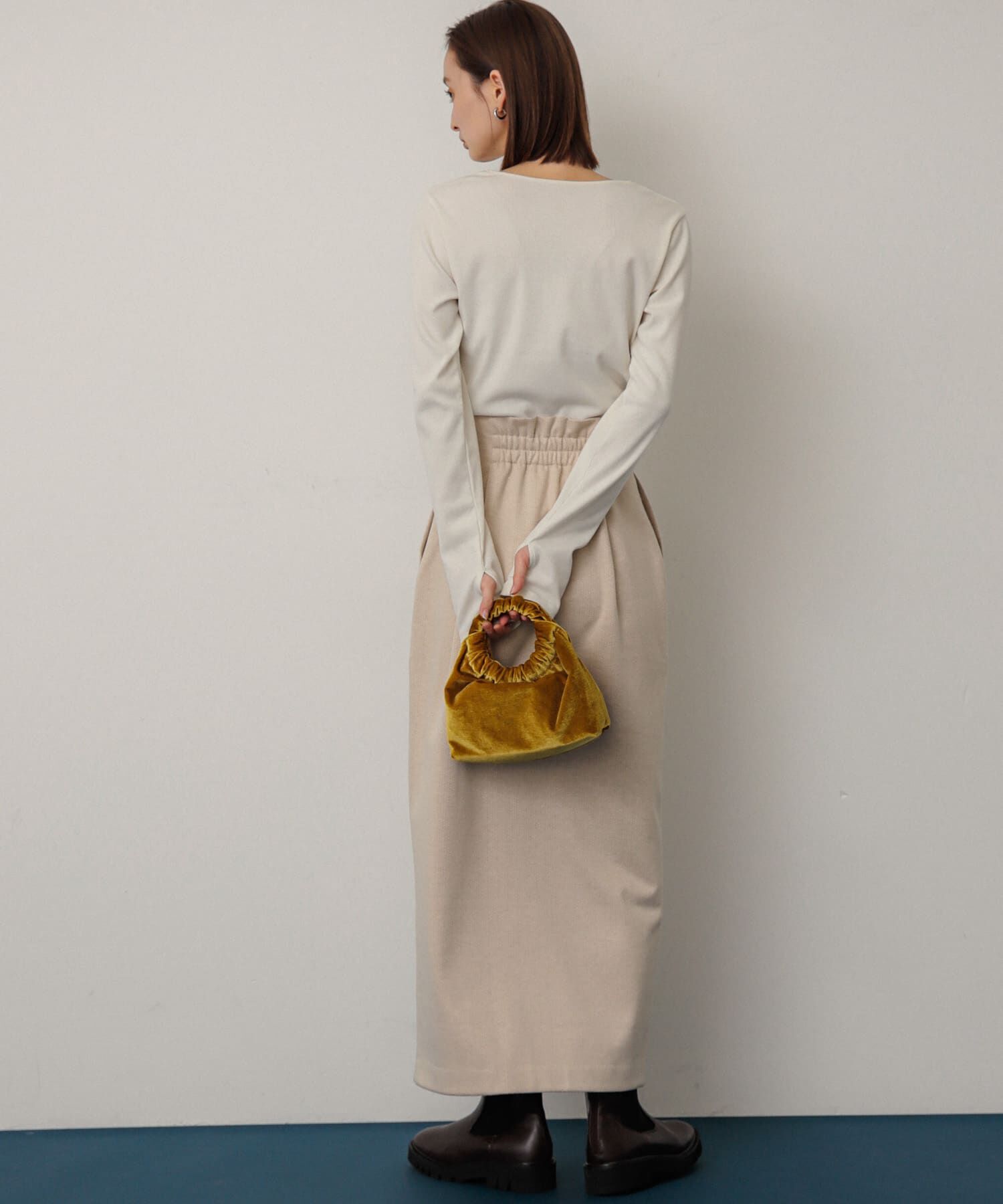 SENSE OF PLACE by URBAN RESEARCH「ジャージーメルトンアウトポケットスカート」|スカート|