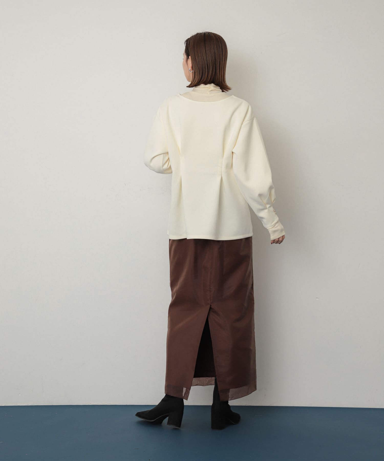 SENSE OF PLACE by URBAN RESEARCH「オーガンジーレイヤードスカート」|スカート|