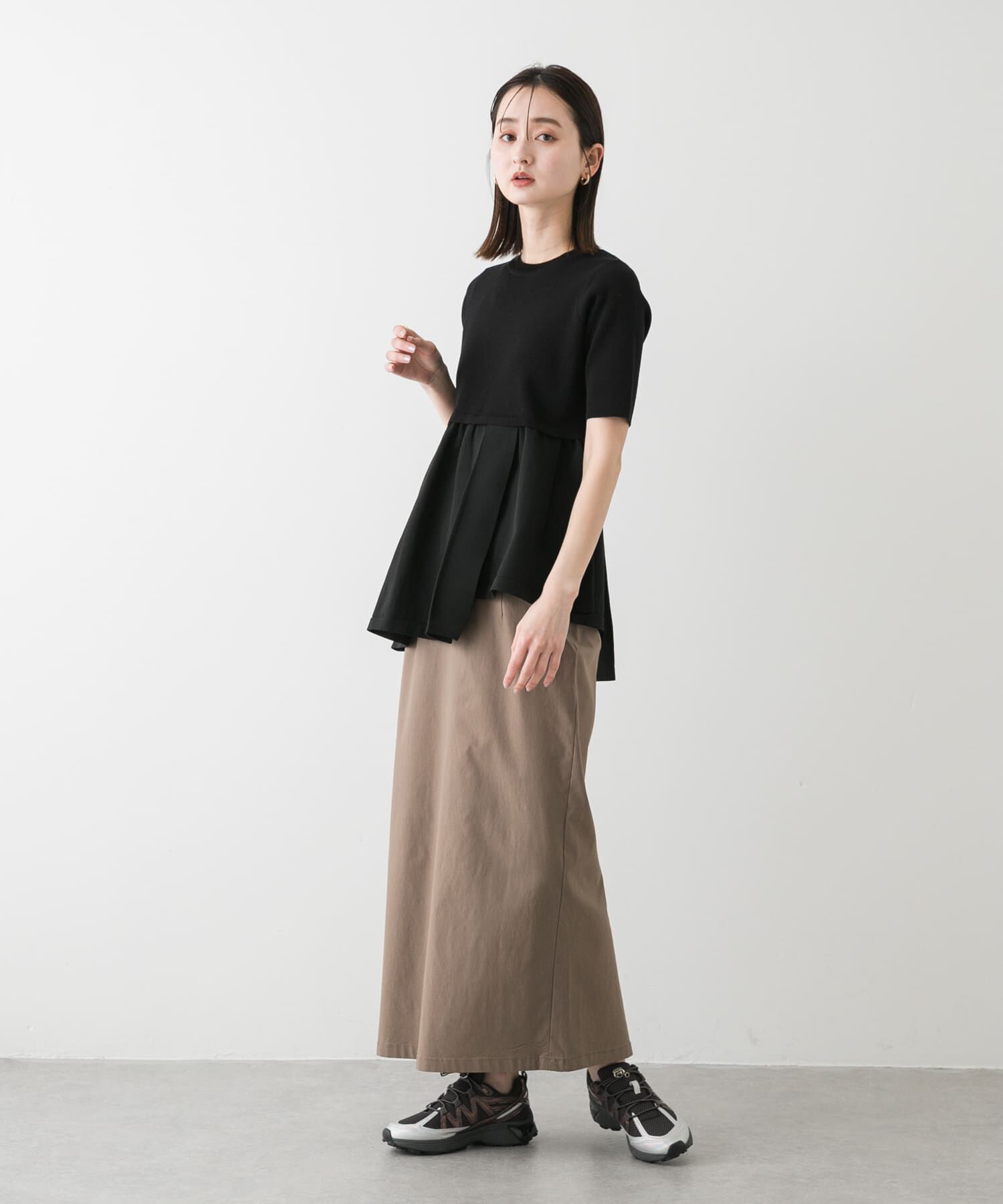 SENSE OF PLACE by URBAN RESEARCH「『WEB/一部店舗限定サイズ』ストレッチサスツキハイウエストスカート」|スカート|