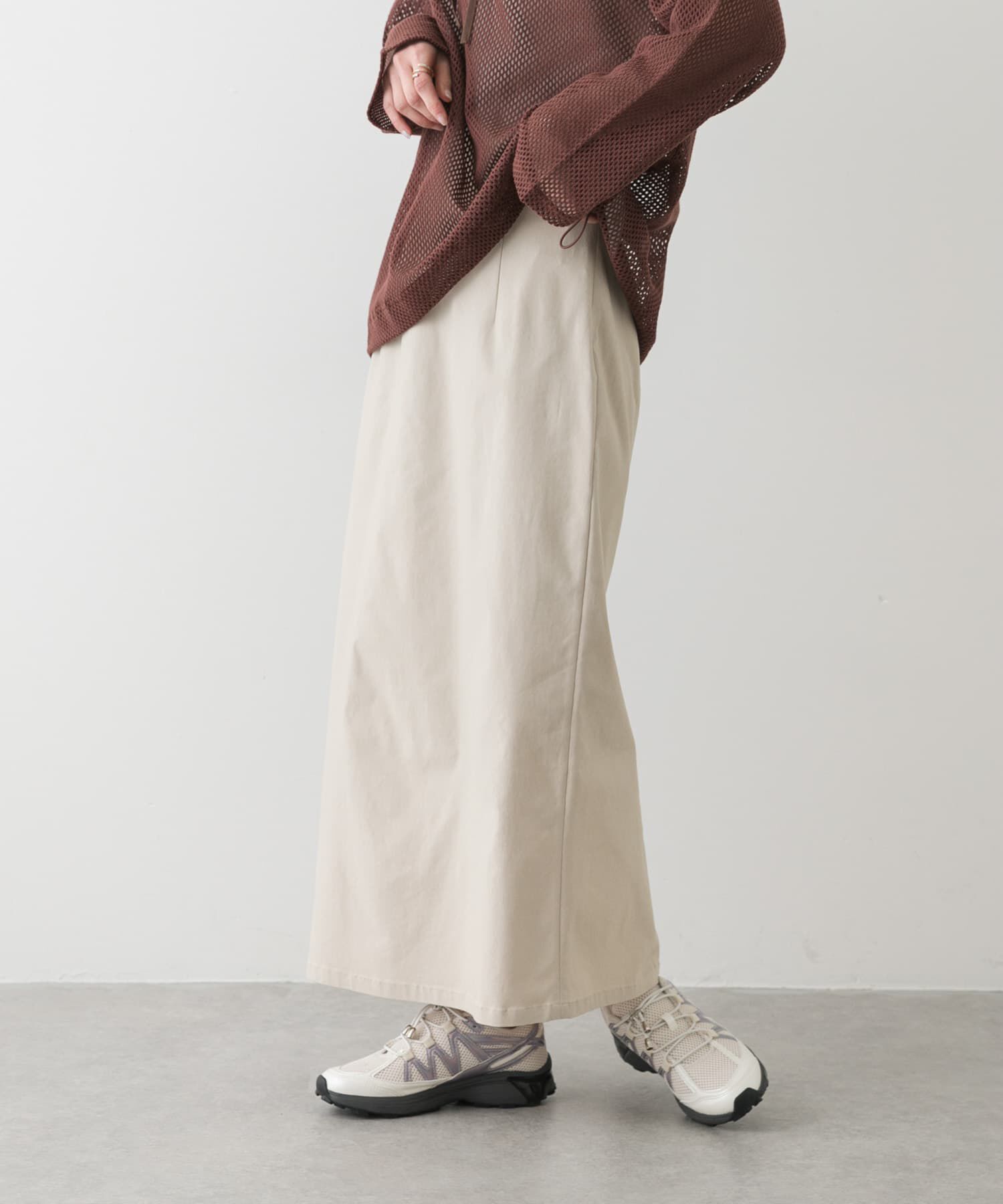 SENSE OF PLACE by URBAN RESEARCH「『WEB/一部店舗限定サイズ』ストレッチサスツキハイウエストスカート」|スカート|