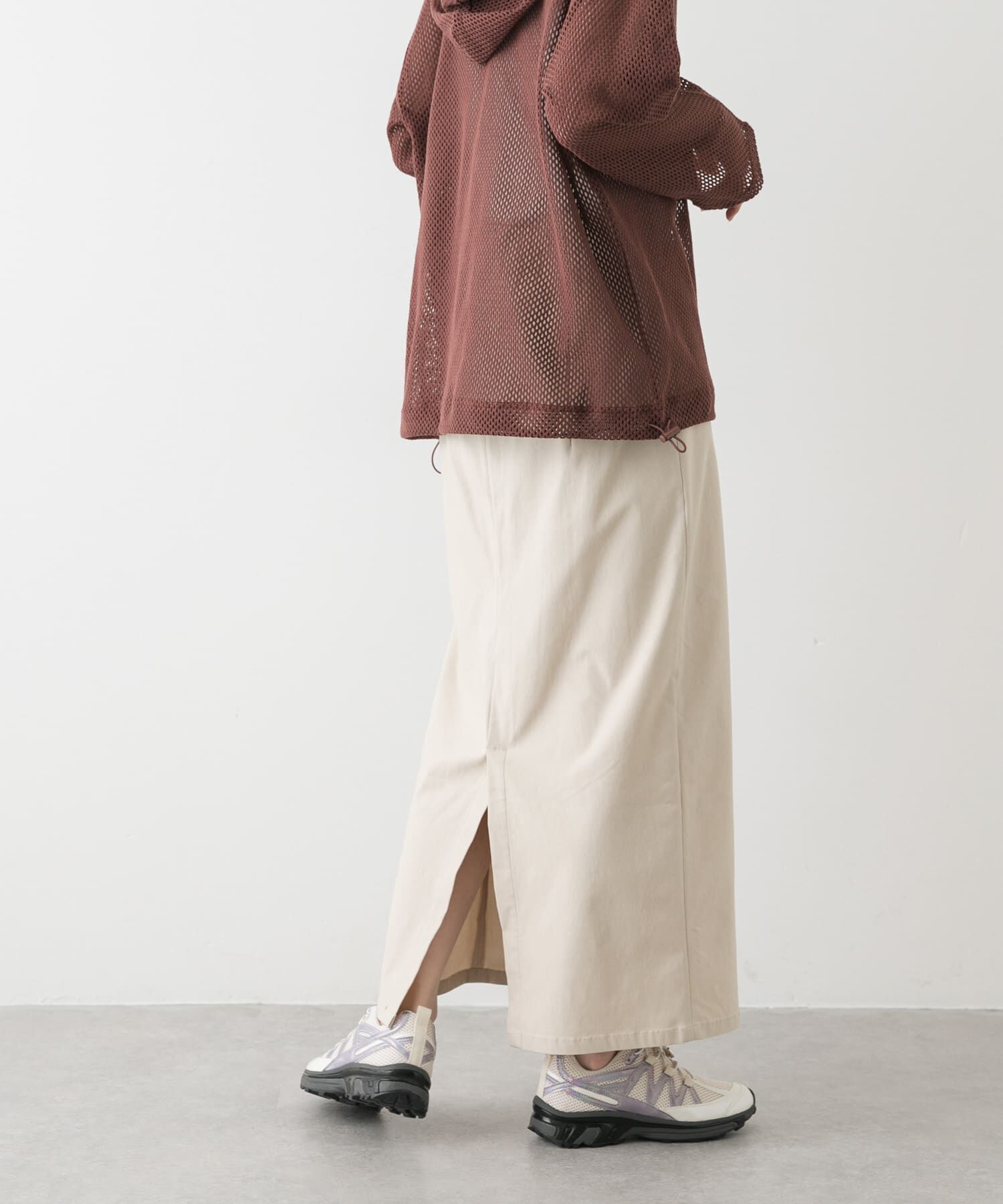 SENSE OF PLACE by URBAN RESEARCH「『WEB/一部店舗限定サイズ』ストレッチサスツキハイウエストスカート」|スカート|