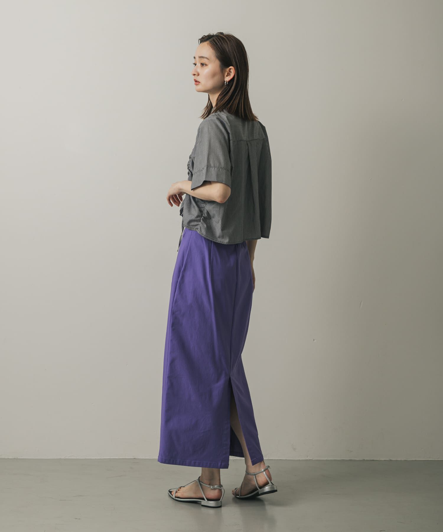 SENSE OF PLACE by URBAN RESEARCH「『WEB/一部店舗限定サイズ』ストレッチサスツキハイウエストスカート」|スカート|