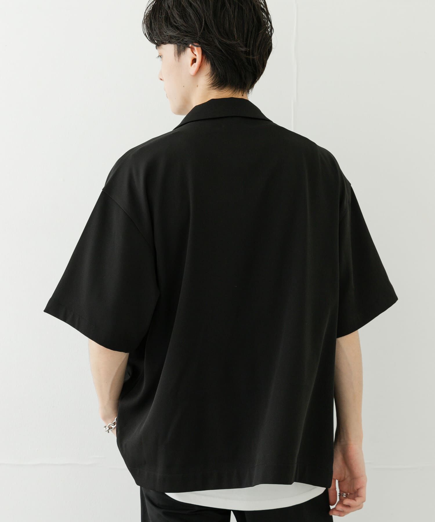 SENSE OF PLACE by URBAN RESEARCH「ZIPショートスリーブルーズシャツ」|シャツ・ブラウス|