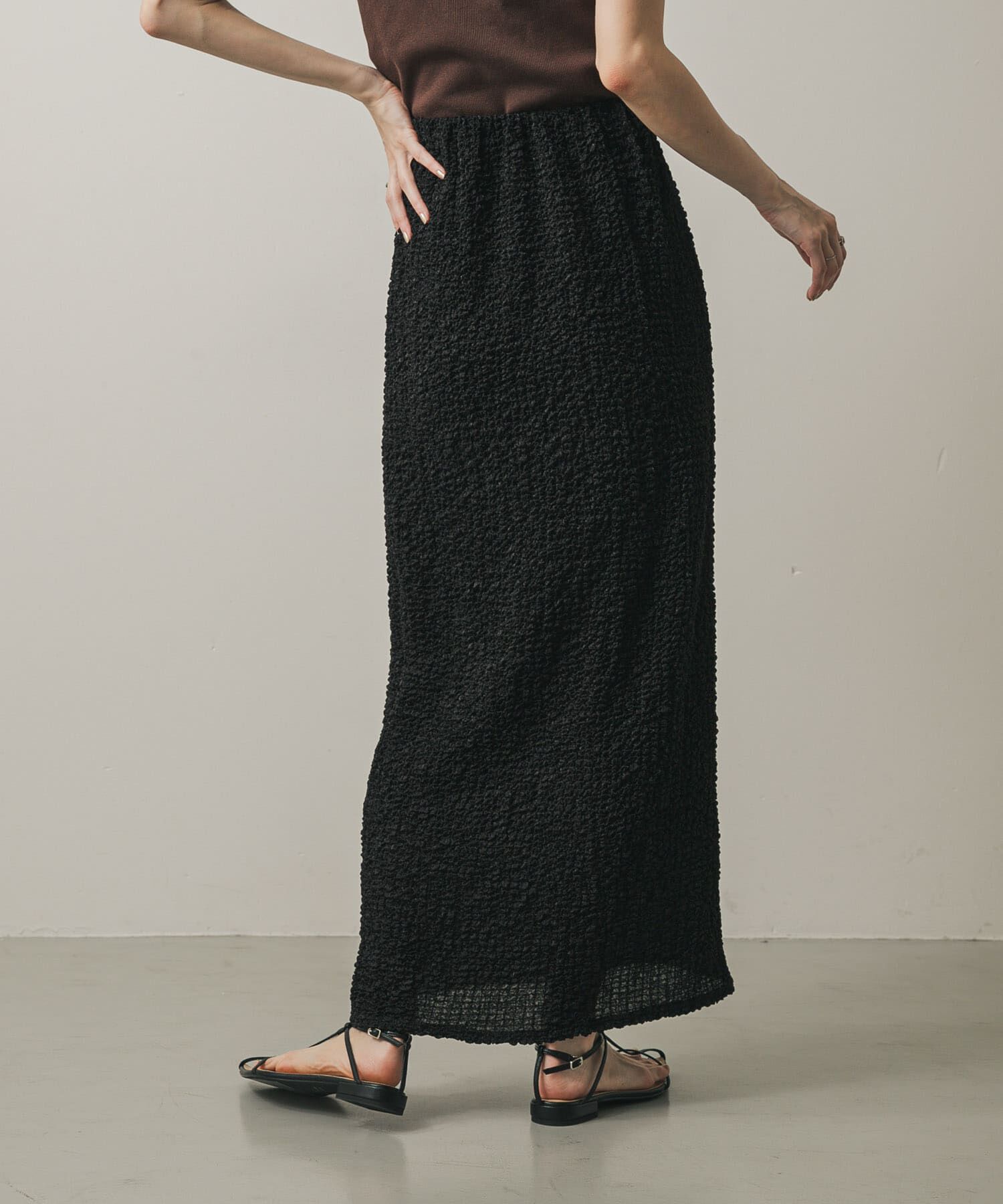 SENSE OF PLACE by URBAN RESEARCH「シアーフクレジャガードスカート」|スカート|