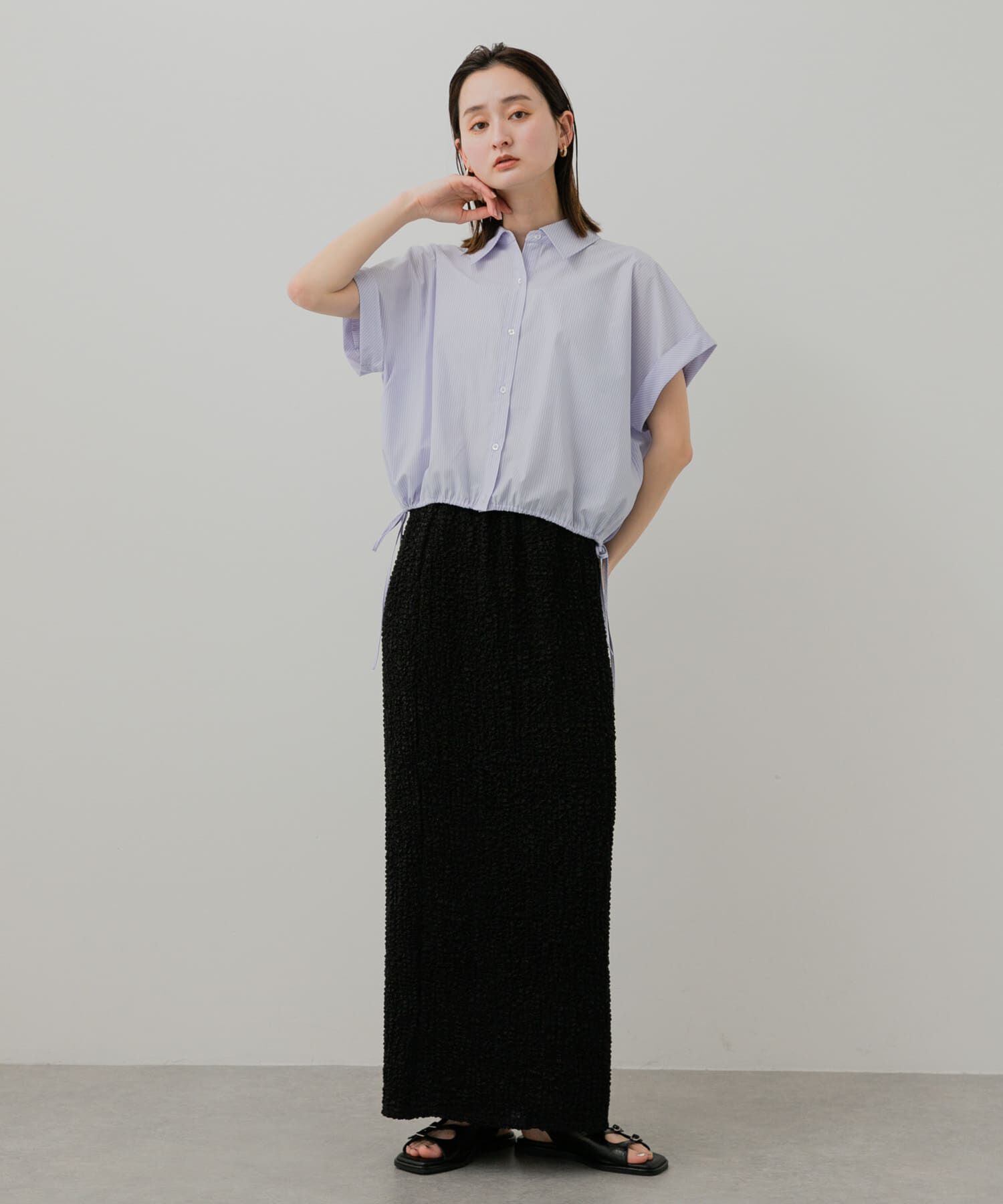 SENSE OF PLACE by URBAN RESEARCH「シアーフクレジャガードスカート」|スカート|