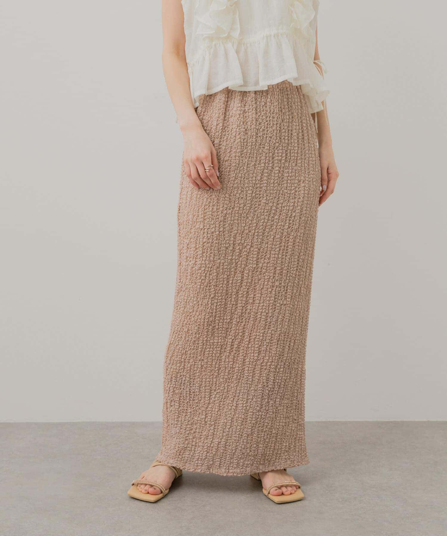 SENSE OF PLACE by URBAN RESEARCH「シアーフクレジャガードスカート」|スカート|