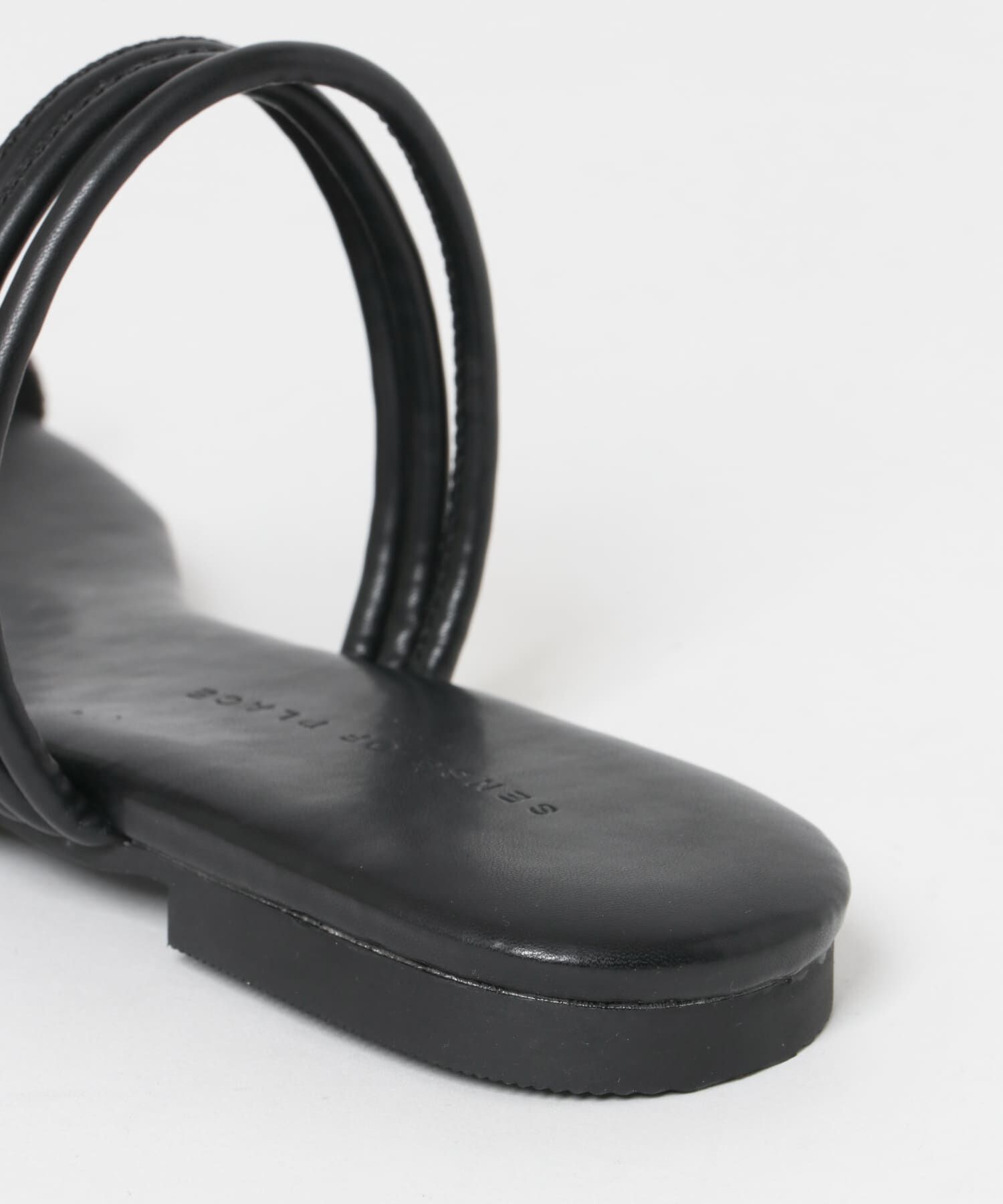 SENSE OF PLACE by URBAN RESEARCH「ラインストーンナローコードサンダル」|サンダル|