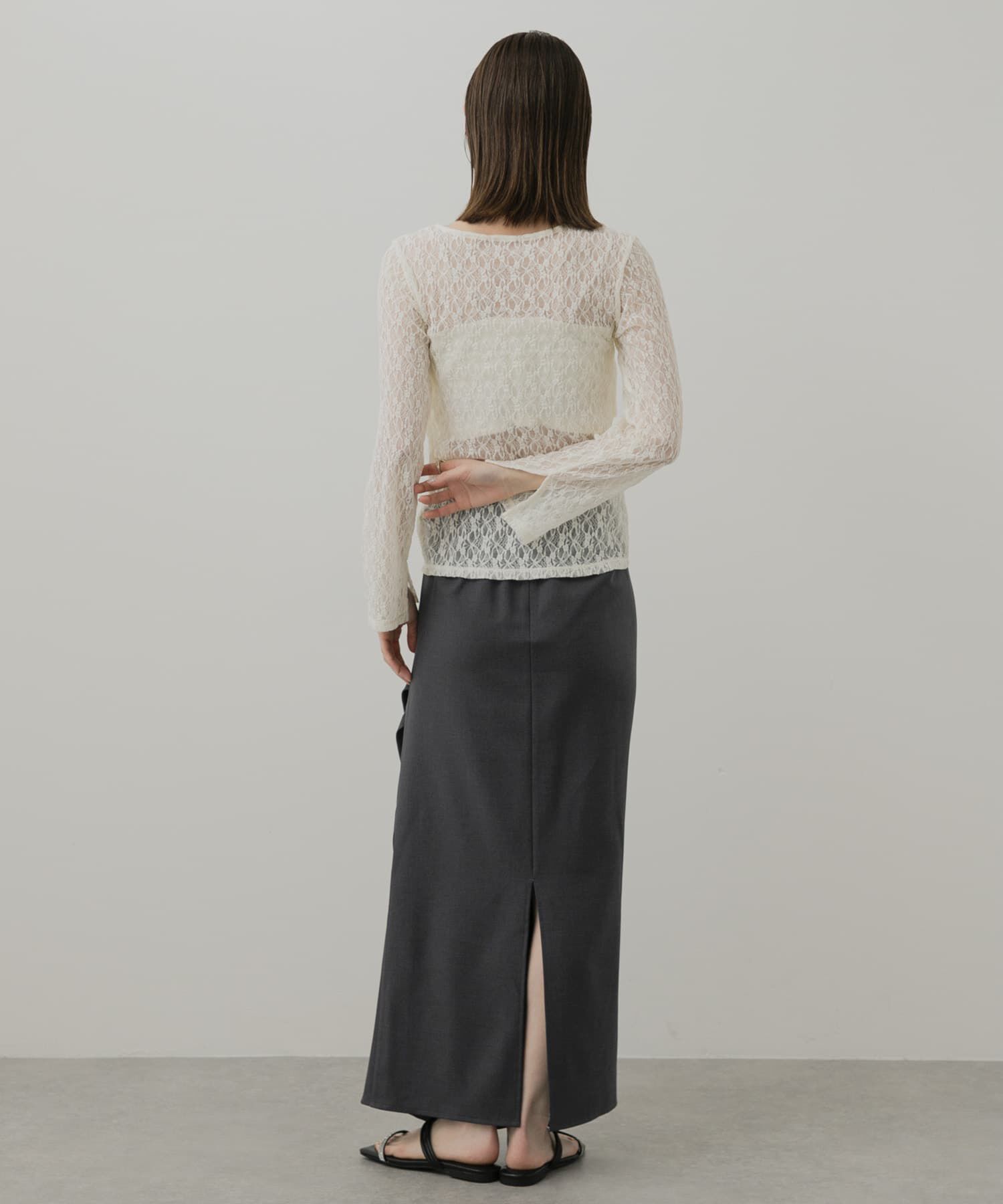 SENSE OF PLACE by URBAN RESEARCH「ラインストーンナローコードサンダル」|サンダル|