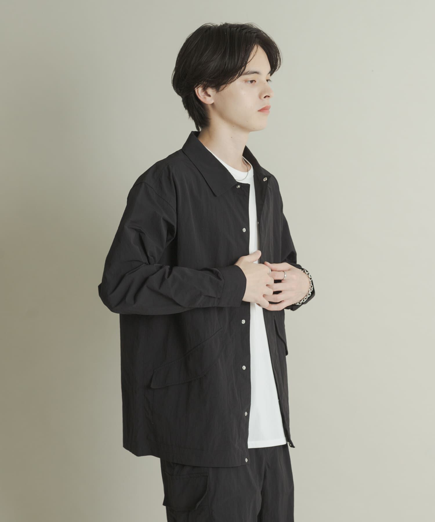 SENSE OF PLACE by URBAN RESEARCH「ユーティリティーロングスリーブシャツジャケット」|その他|