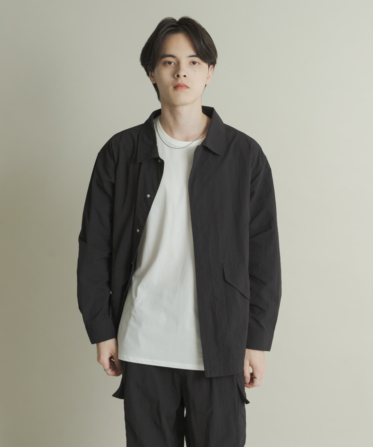 SENSE OF PLACE by URBAN RESEARCH「ユーティリティーロングスリーブシャツジャケット」|その他|
