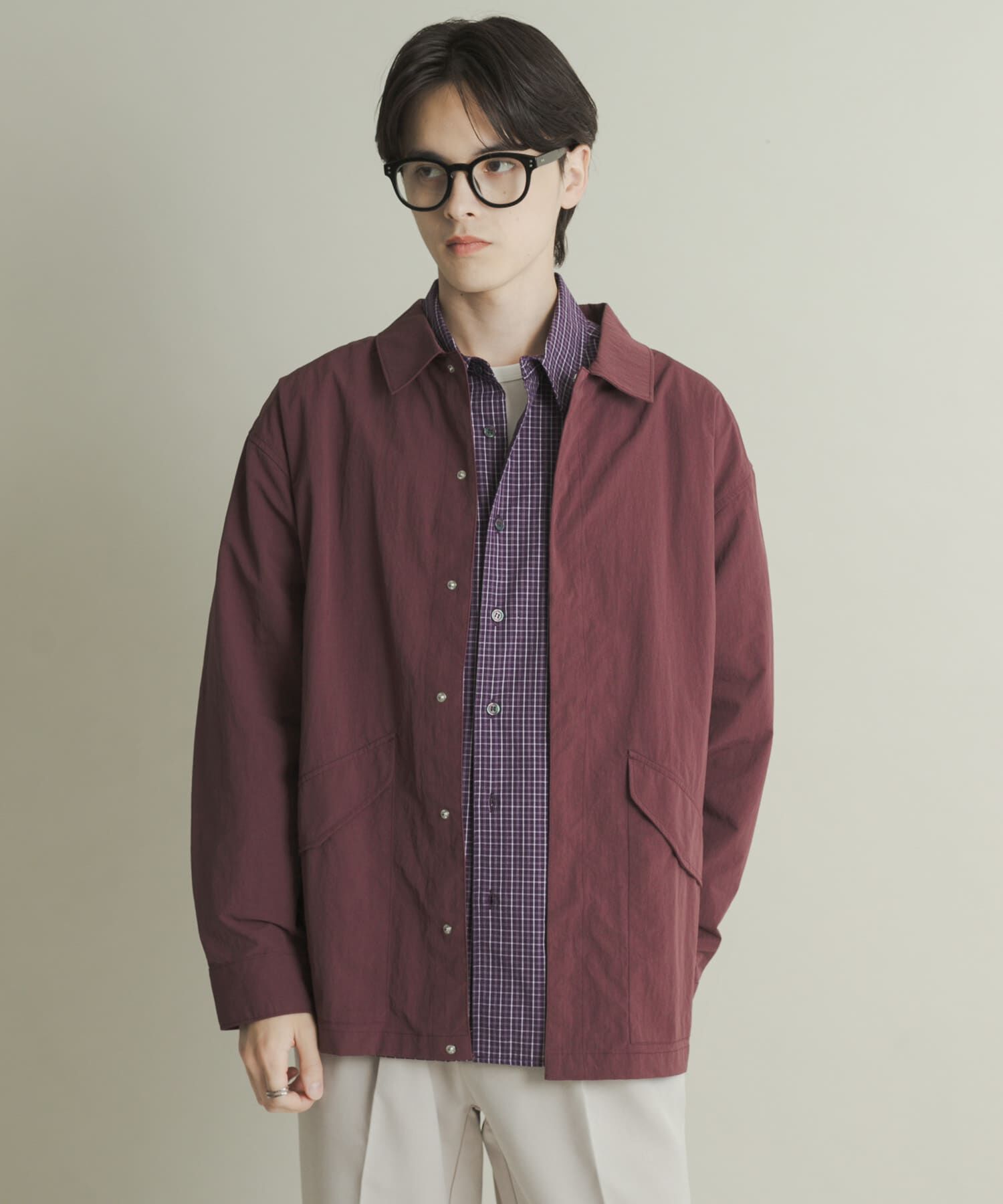 SENSE OF PLACE by URBAN RESEARCH「ユーティリティーロングスリーブシャツジャケット」|その他|