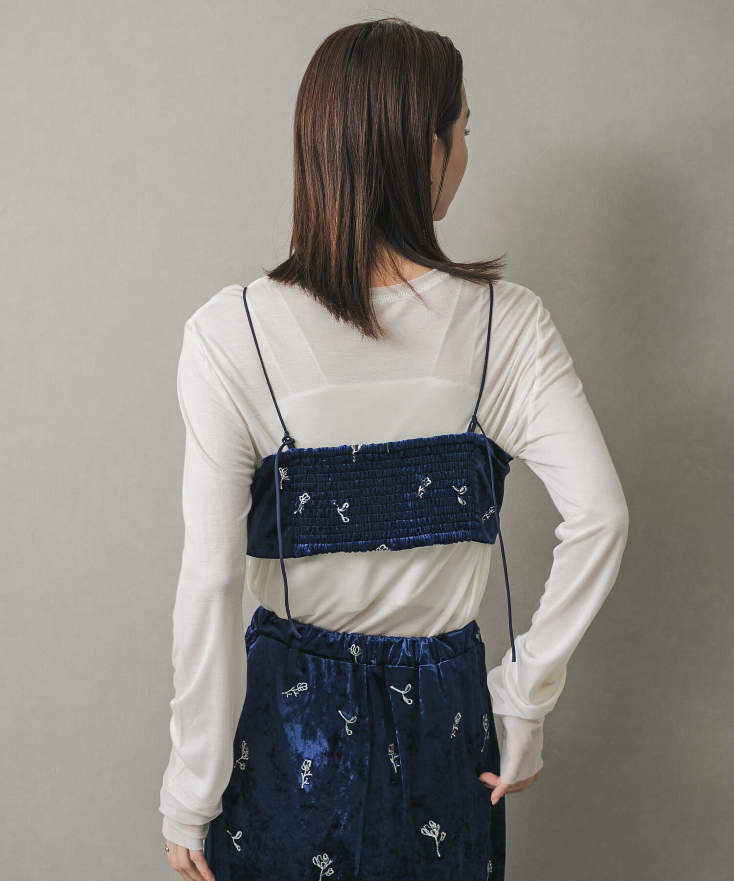 SENSE OF PLACE by URBAN RESEARCH「ベロアシシュウブラビスチェ」|その他|