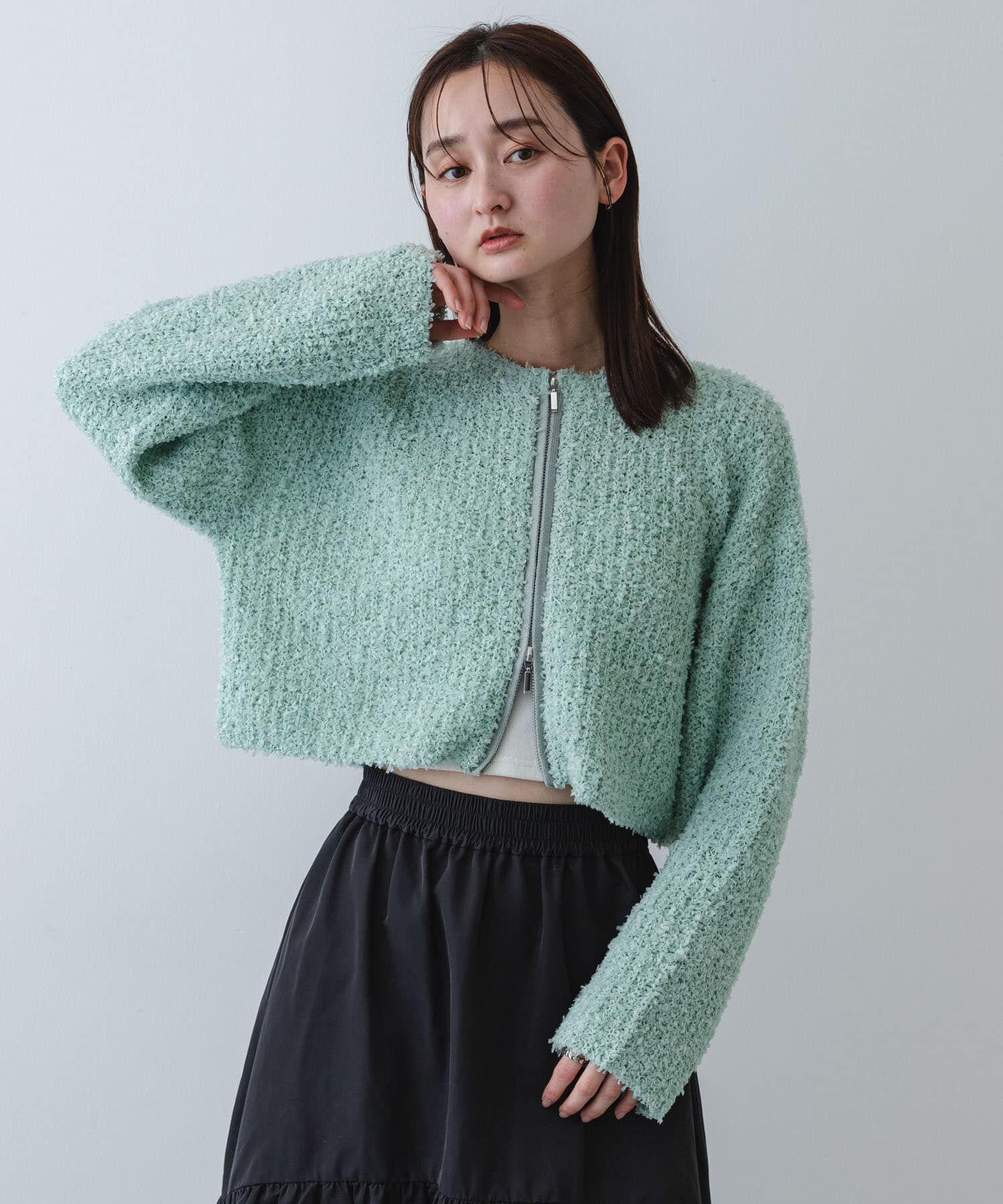 SENSE OF PLACE by URBAN RESEARCH「『洗濯可』コードテープヤーンカーディガン」|カーディガン|