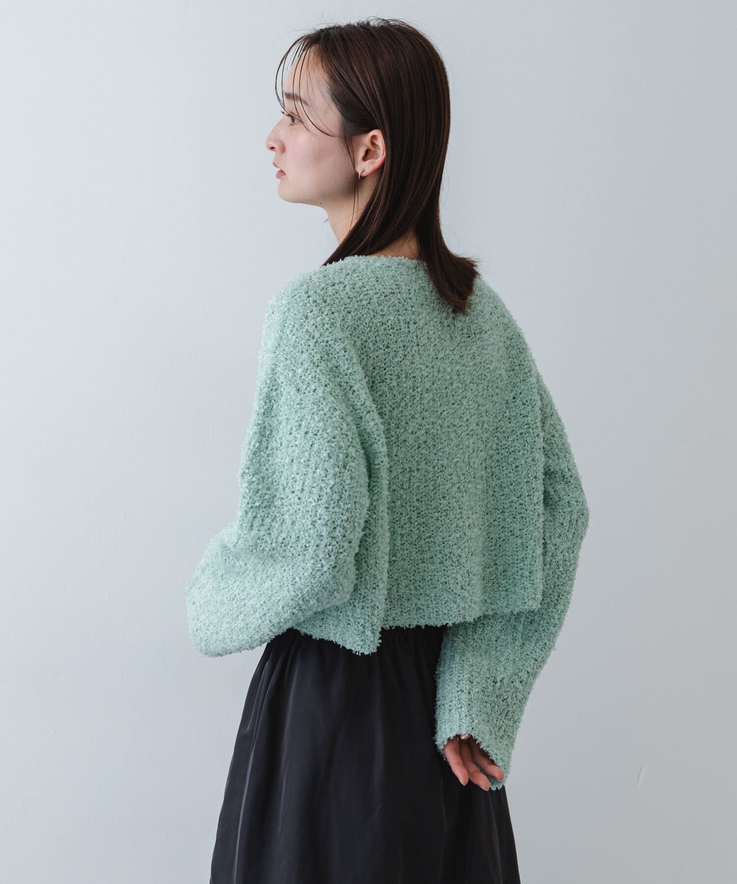 SENSE OF PLACE by URBAN RESEARCH「『洗濯可』コードテープヤーンカーディガン」|カーディガン|