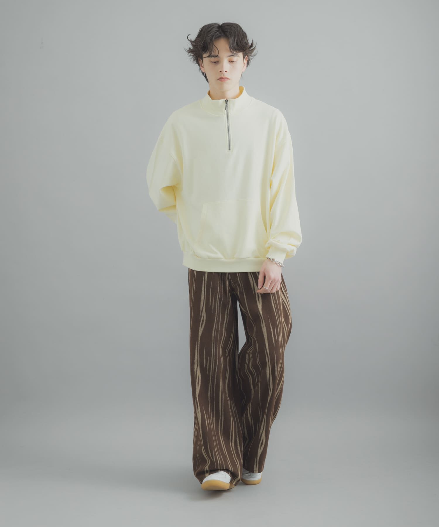 SENSE OF PLACE by URBAN RESEARCH「『洗濯可/撥水/防花粉』SKINProofハーフジップスウェット」|スウェット・ジャージ|