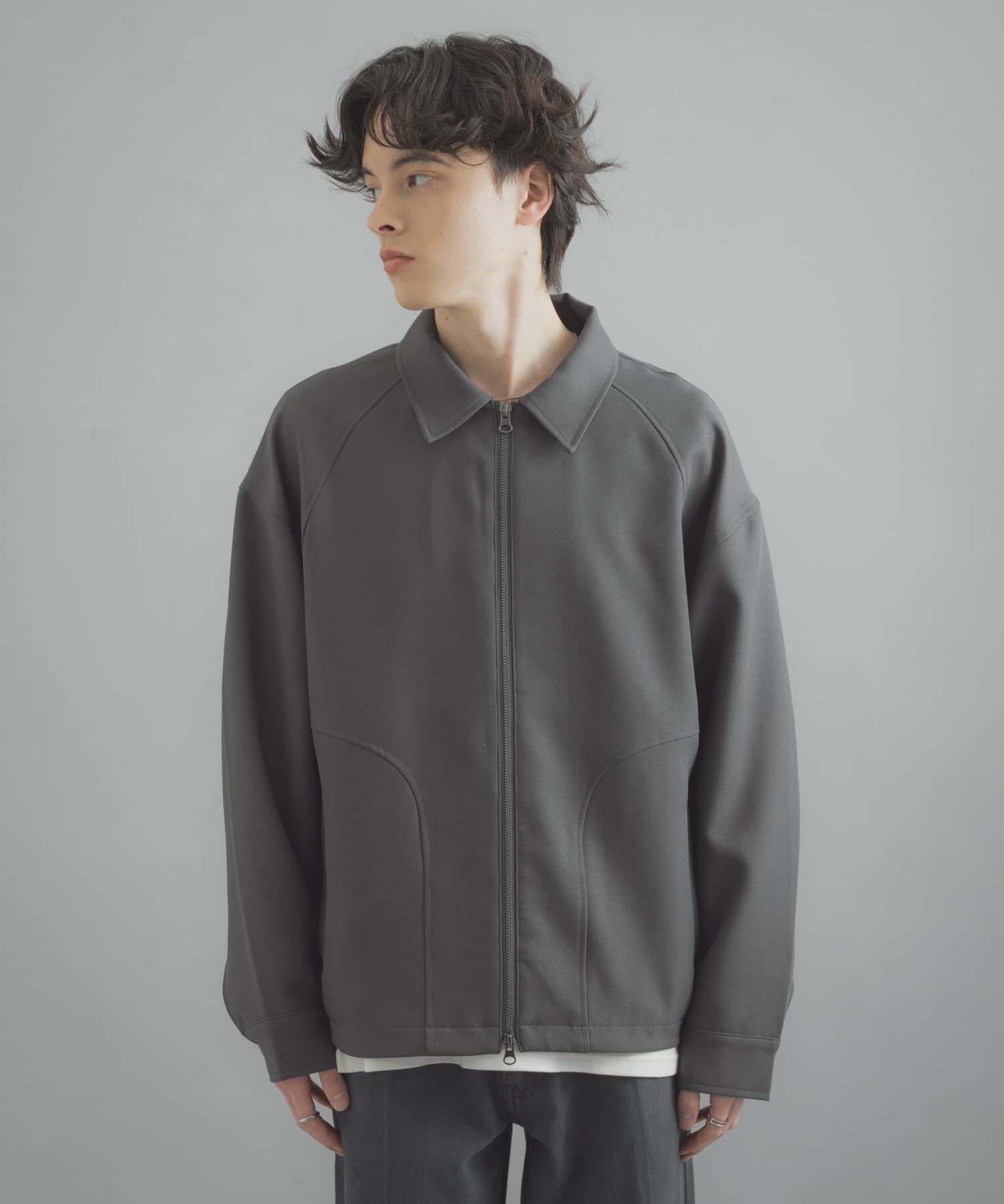 SENSE OF PLACE by URBAN RESEARCH「『撥水/防花粉』SKINProofジップブルゾン」|ブルゾン・スタジャン|