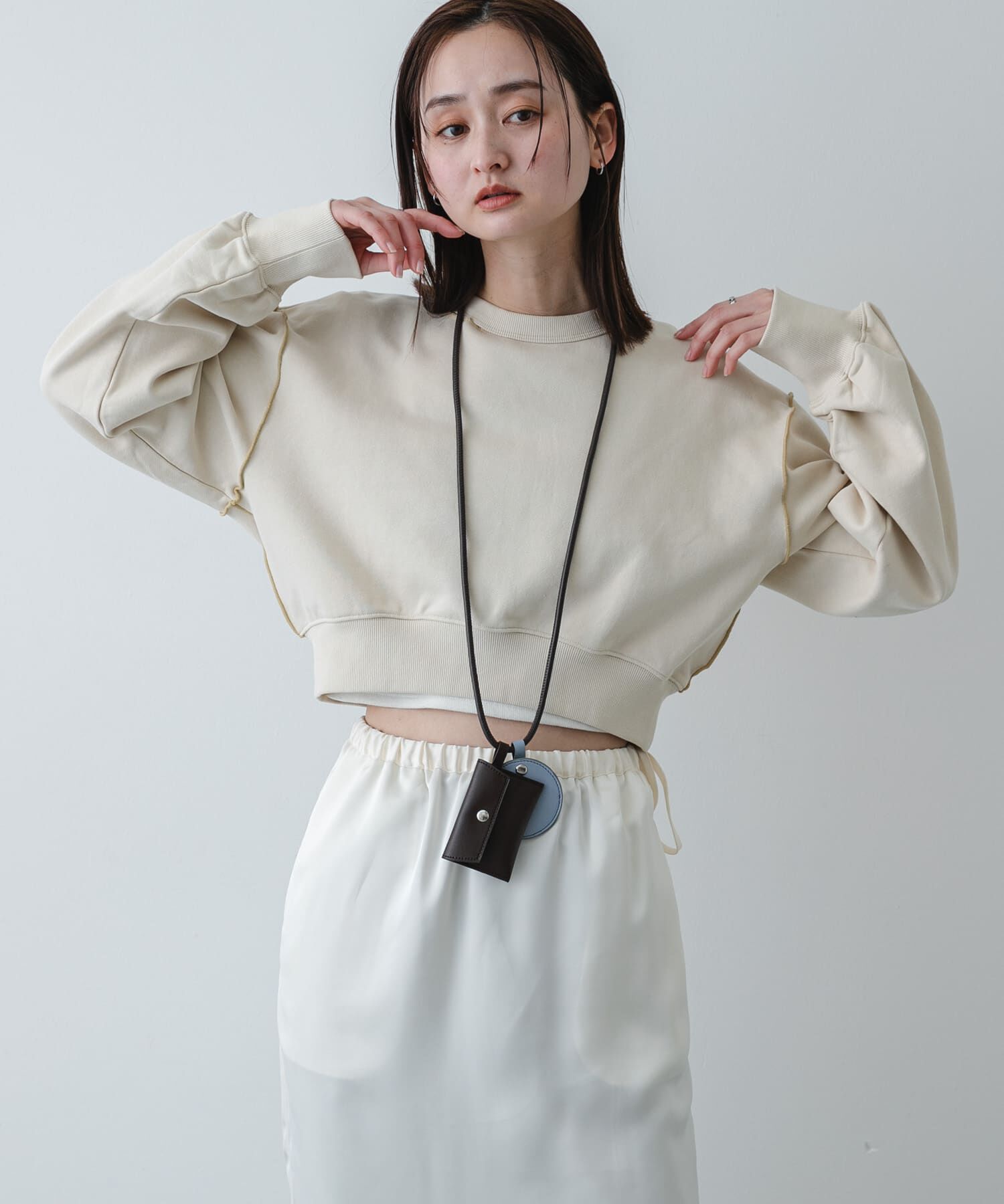 SENSE OF PLACE by URBAN RESEARCH「エリスリットスウェットトップ」|スウェット・ジャージ|アイボリー