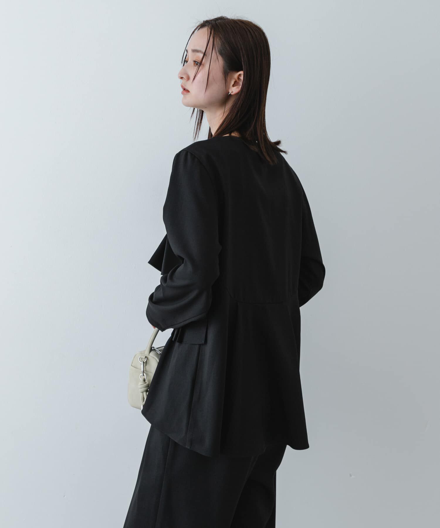 SENSE OF PLACE by URBAN RESEARCH「フリルトップパンツセットアップ」|ワンピース|