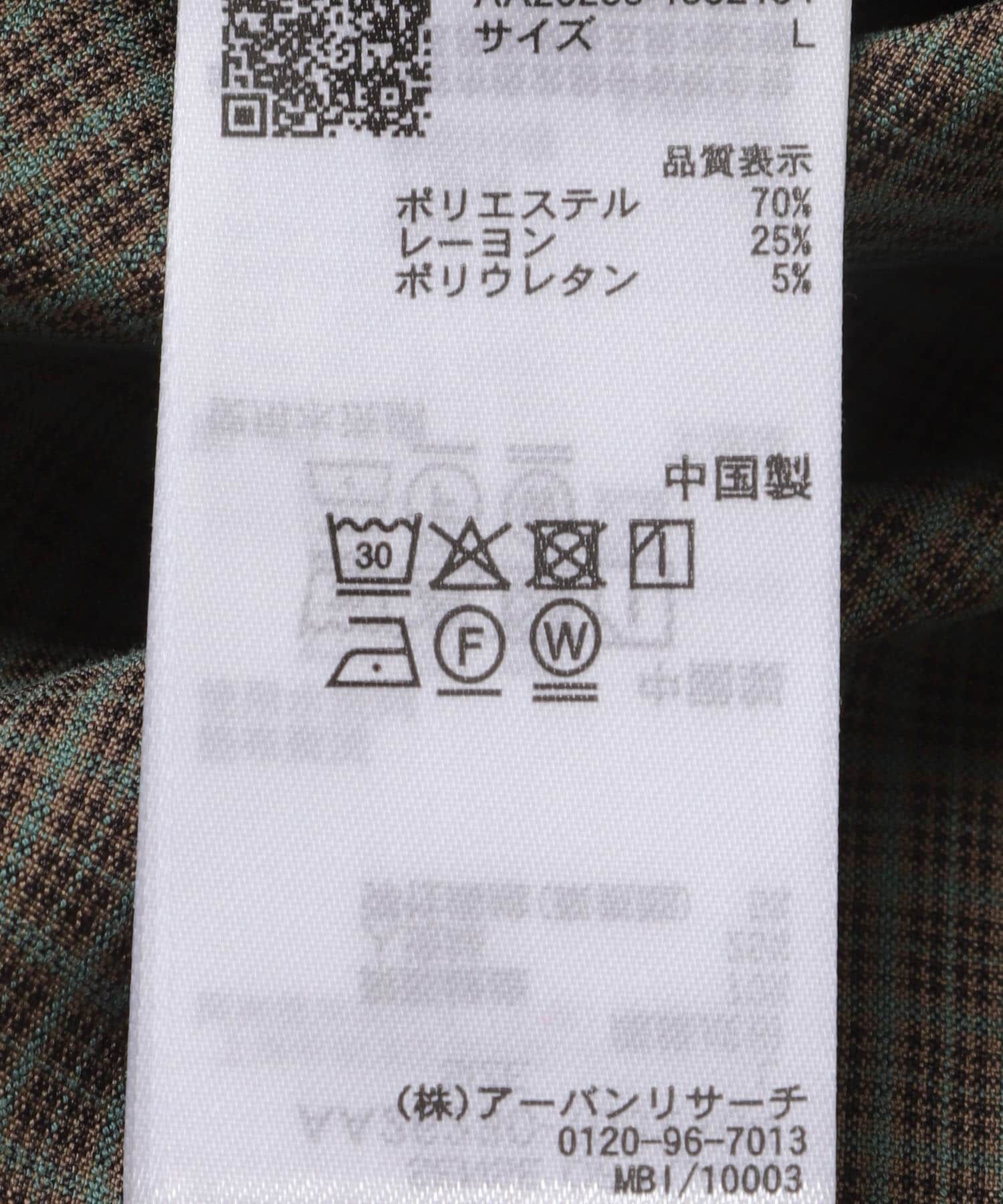 SENSE OF PLACE by URBAN RESEARCH「マイクロチェックエクストラルーズショートスリーブシャツ」|シャツ・ブラウス|