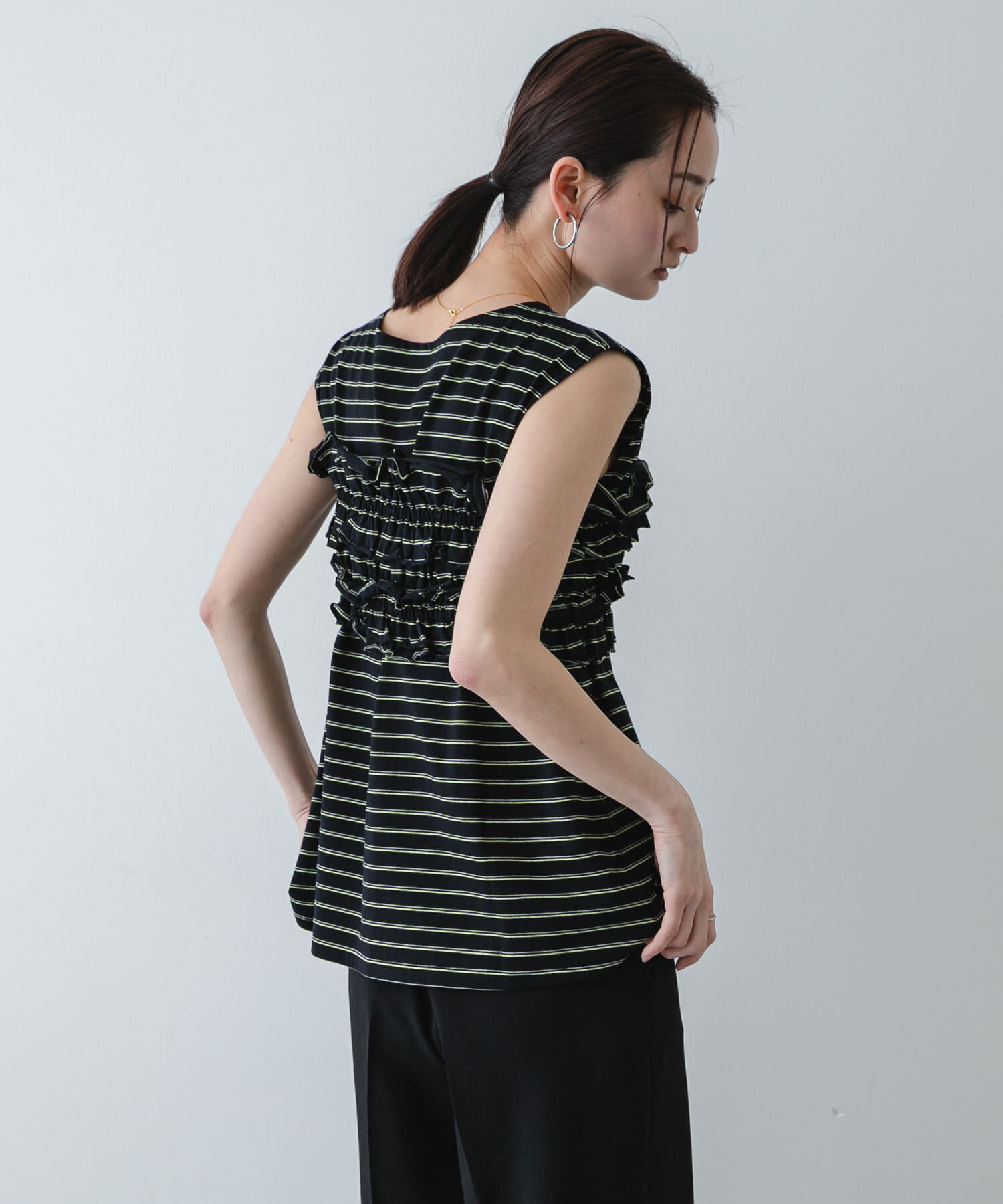 SENSE OF PLACE by URBAN RESEARCH「ボーダーカットビスチェセット」|Tシャツ・カットソー|