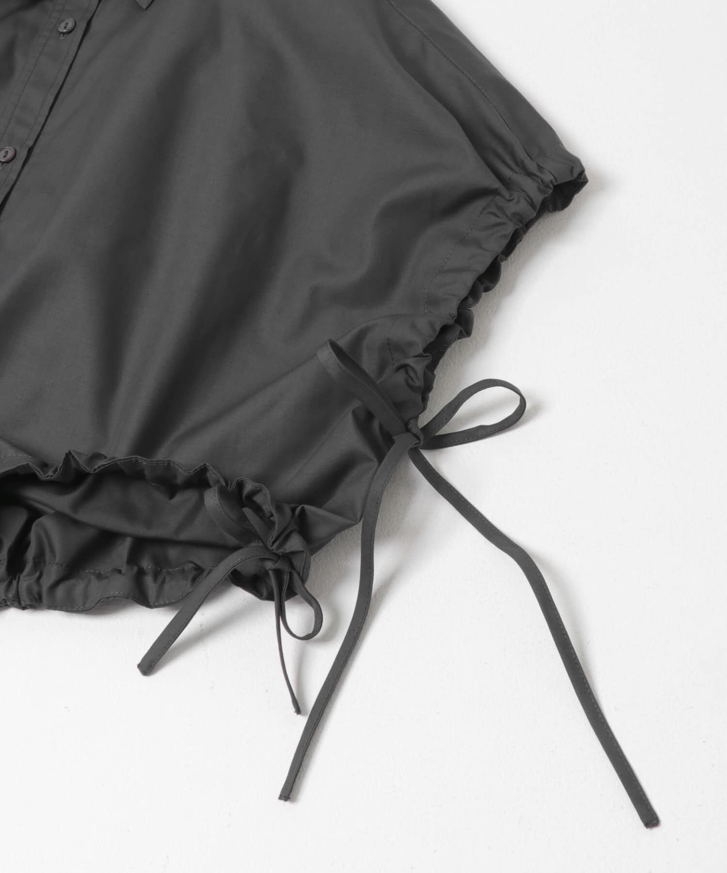 SENSE OF PLACE by URBAN RESEARCH「『イージーケア』クロップドギャザーシャツ」|シャツ・ブラウス|