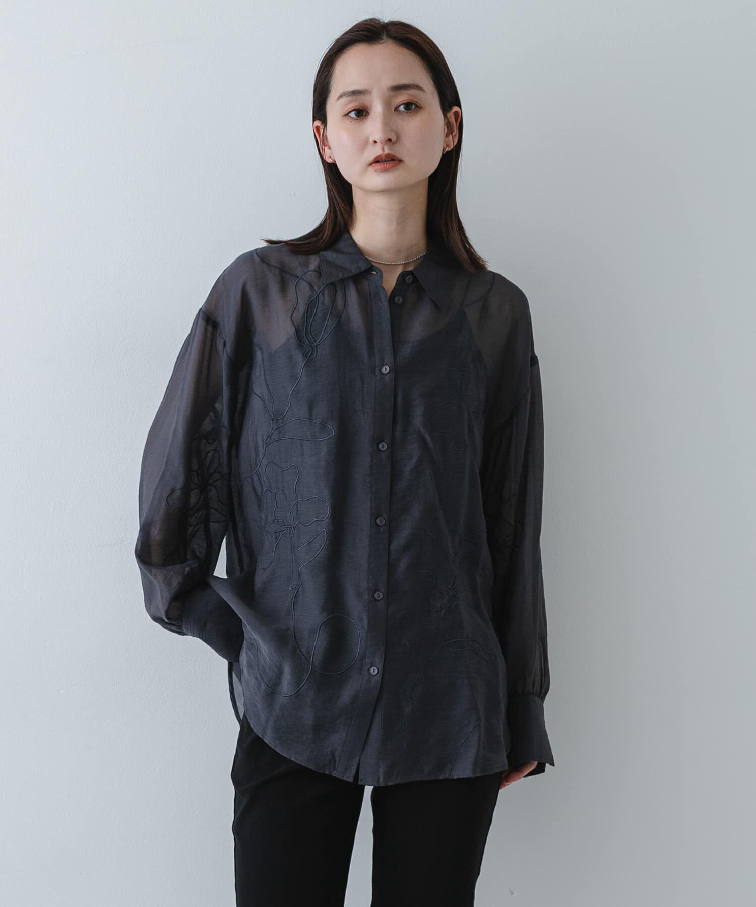 SENSE OF PLACE by URBAN RESEARCH「シシュウシアーシャツ」|シャツ・ブラウス|