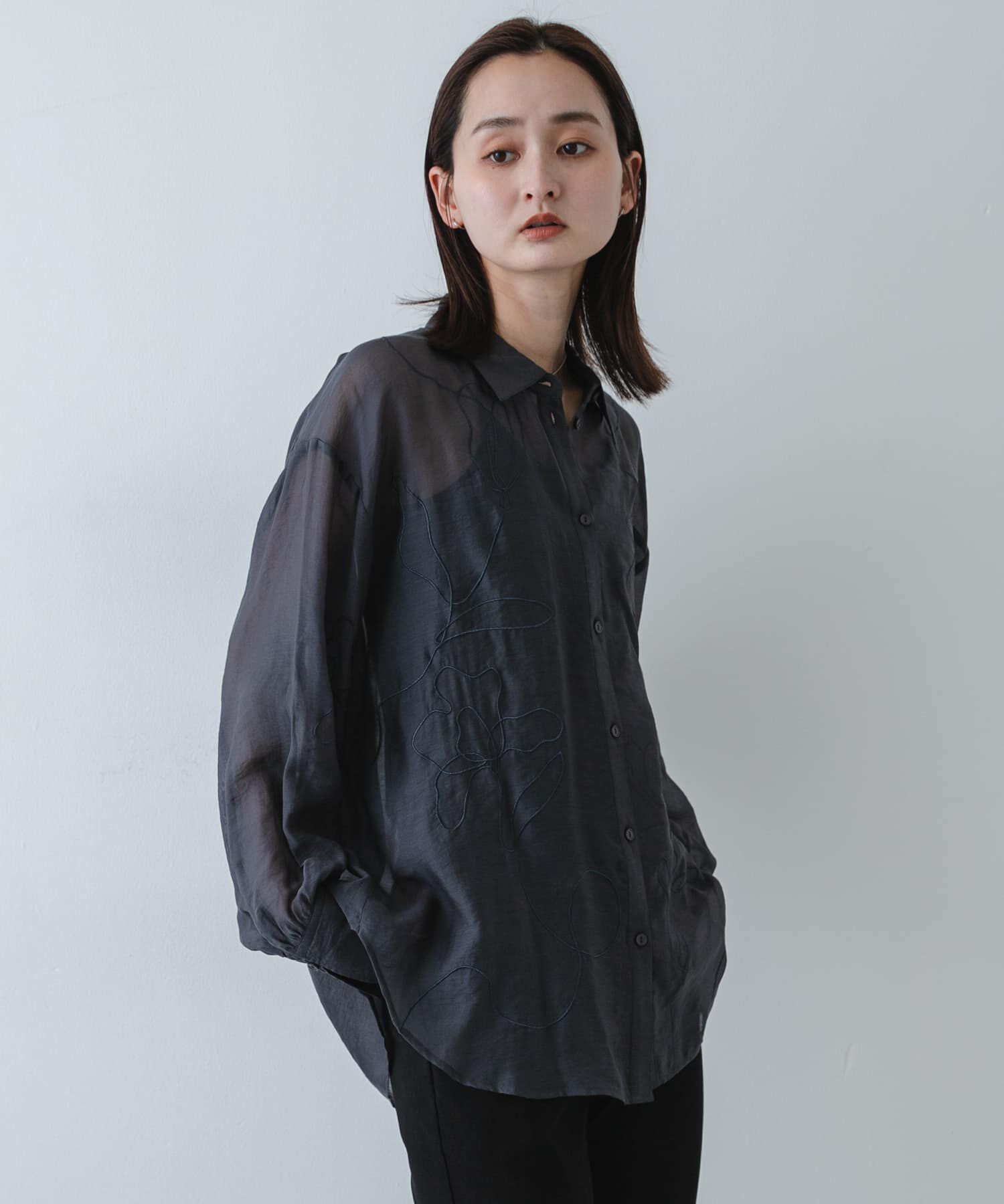 SENSE OF PLACE by URBAN RESEARCH「シシュウシアーシャツ」|シャツ・ブラウス|