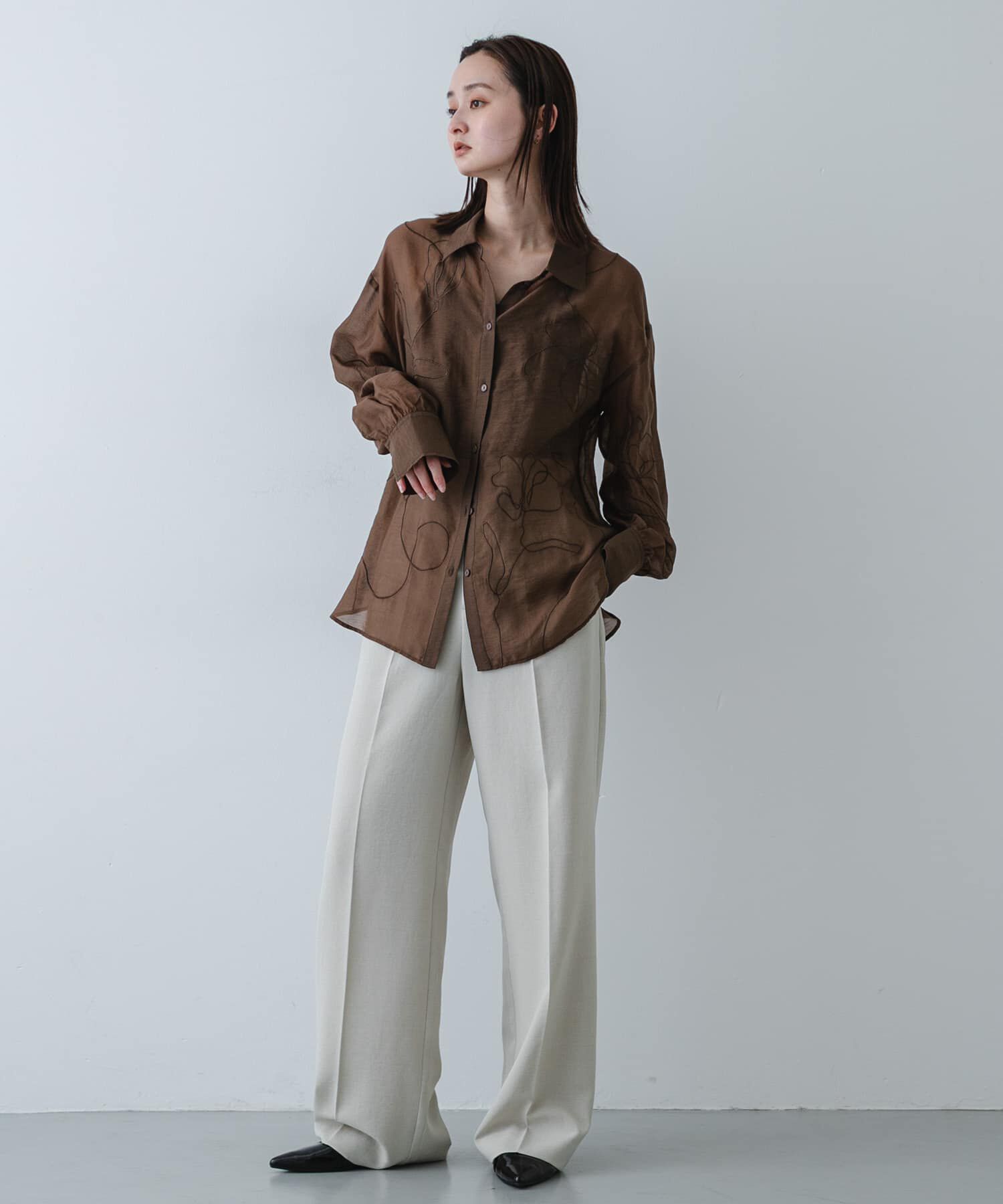 SENSE OF PLACE by URBAN RESEARCH「シシュウシアーシャツ」|シャツ・ブラウス|